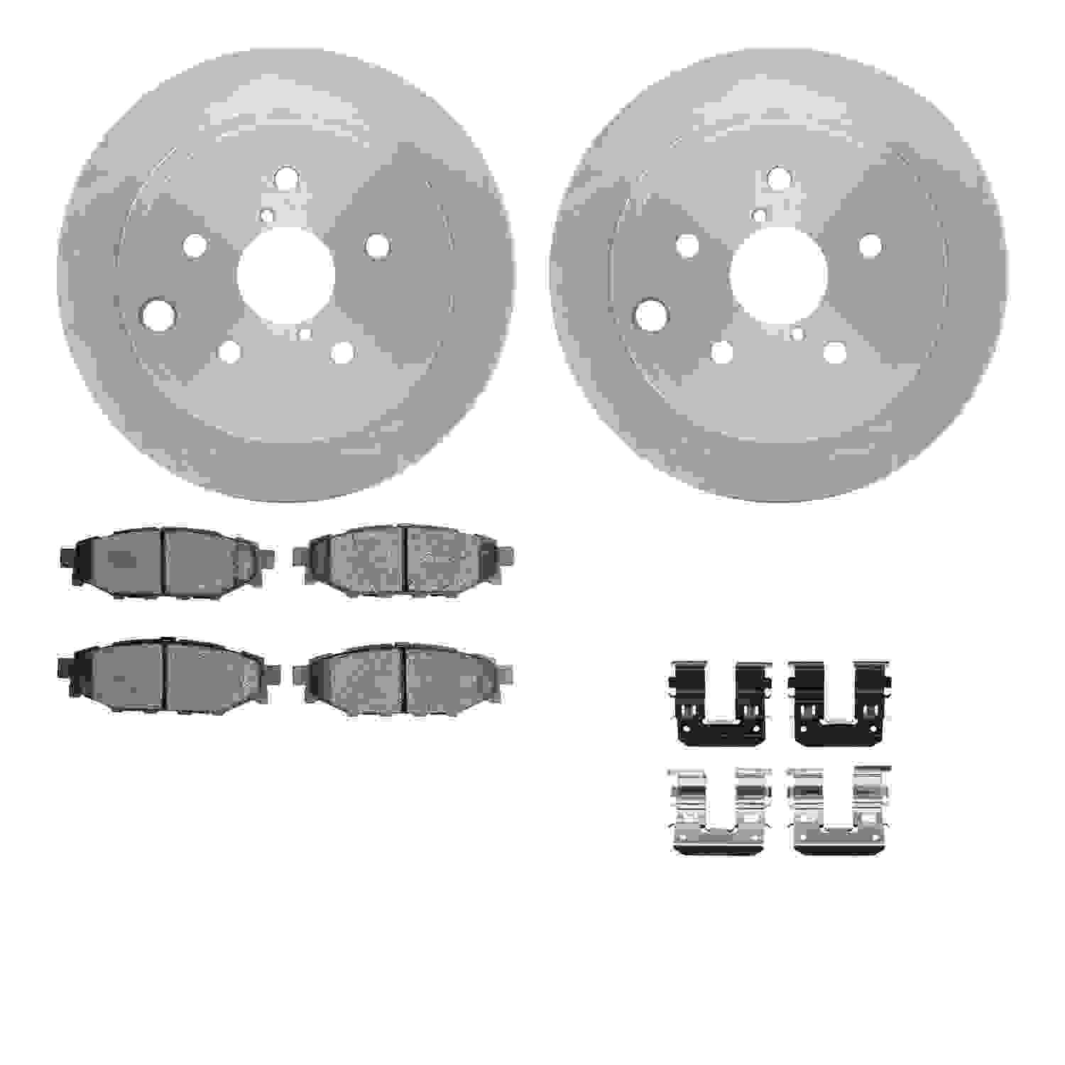 Dynamic Friction Company Disc Brake Kit 6512-13162