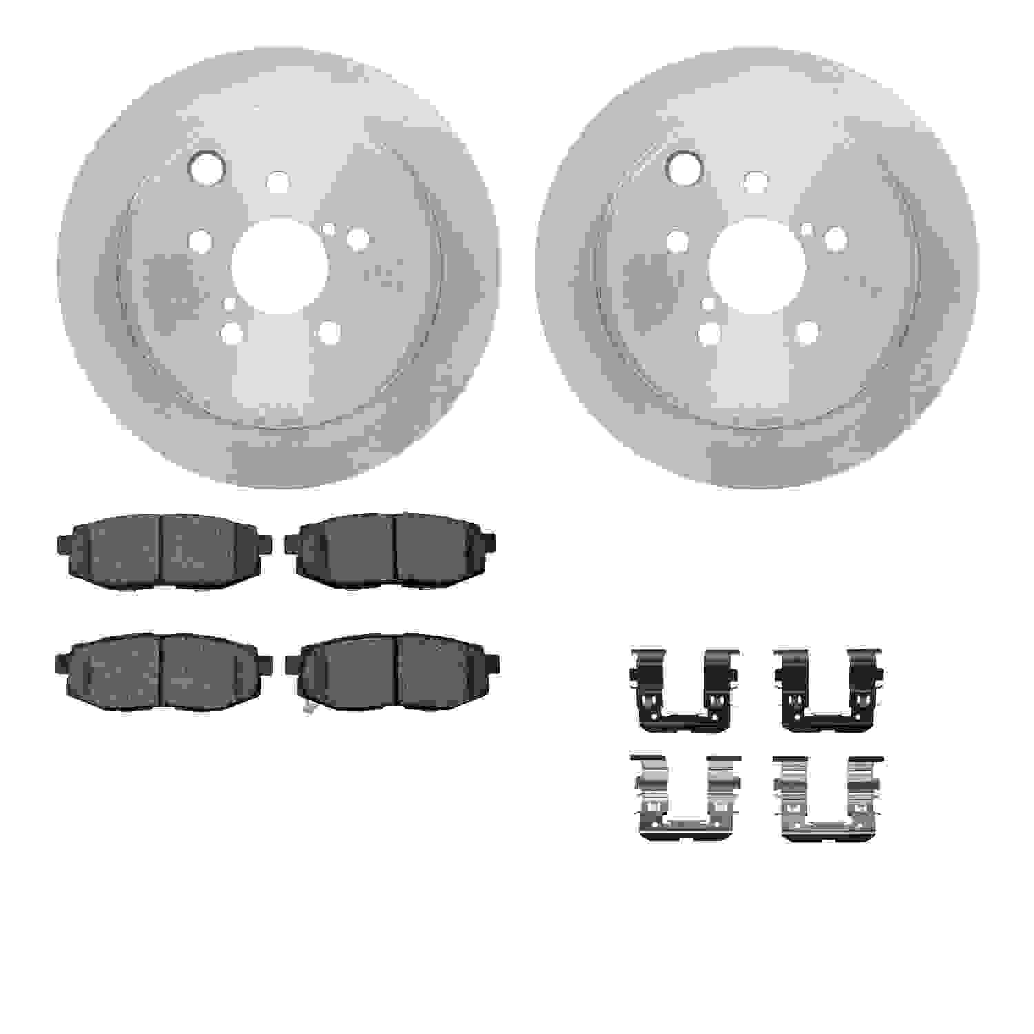 Dynamic Friction Company Disc Brake Kit 6512-13177