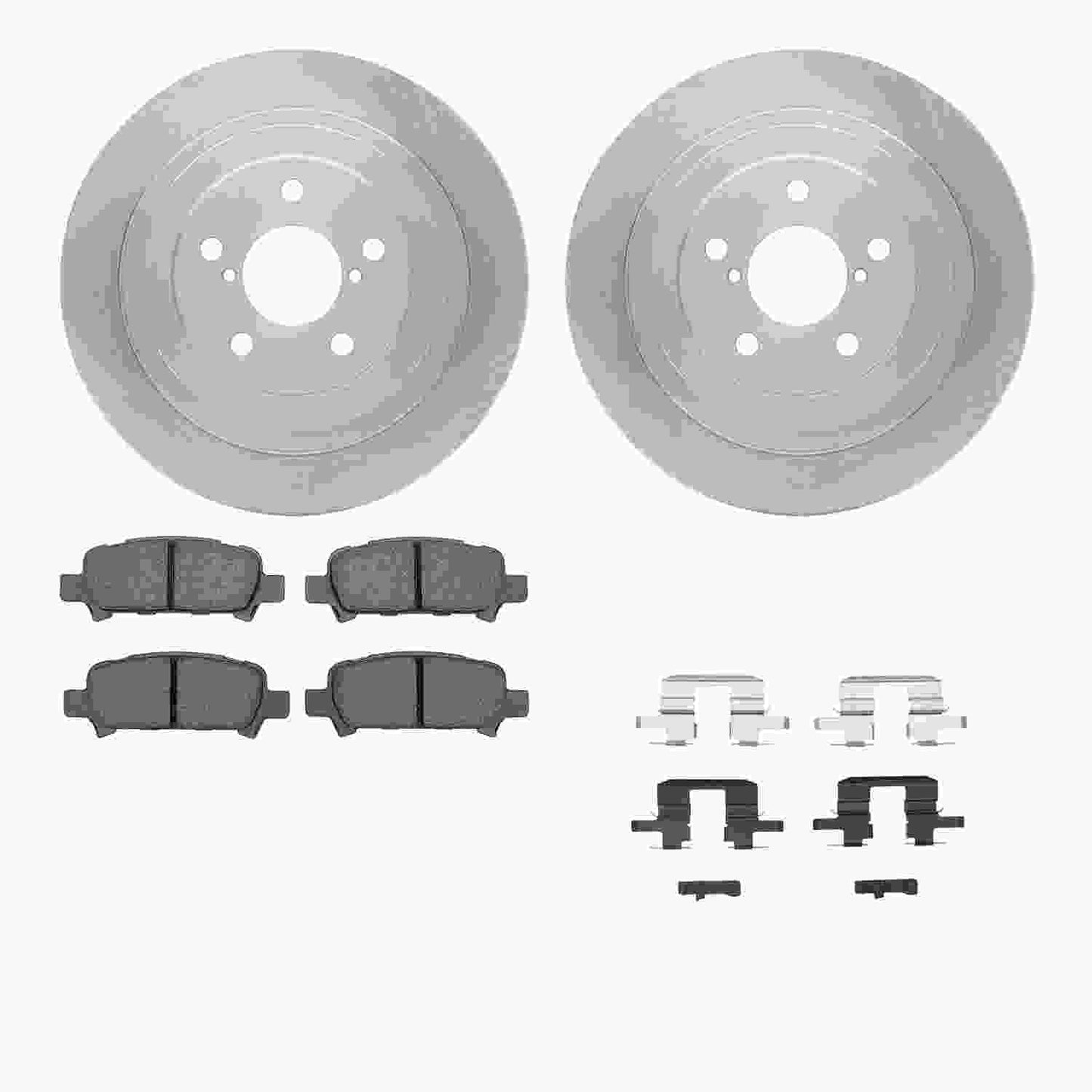 Dynamic Friction Company Disc Brake Kit 6512-13183