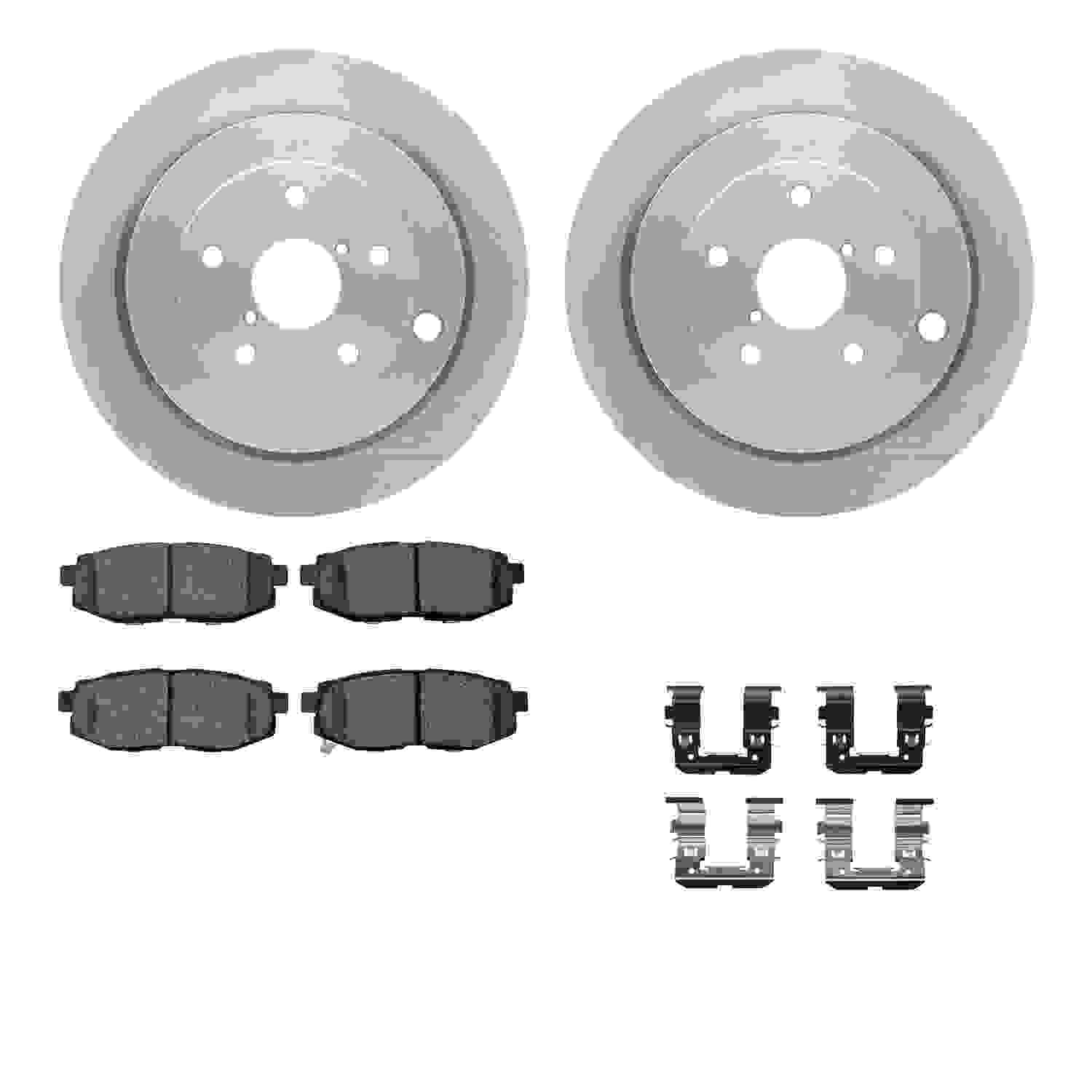 Dynamic Friction Company Disc Brake Kit 6512-13207