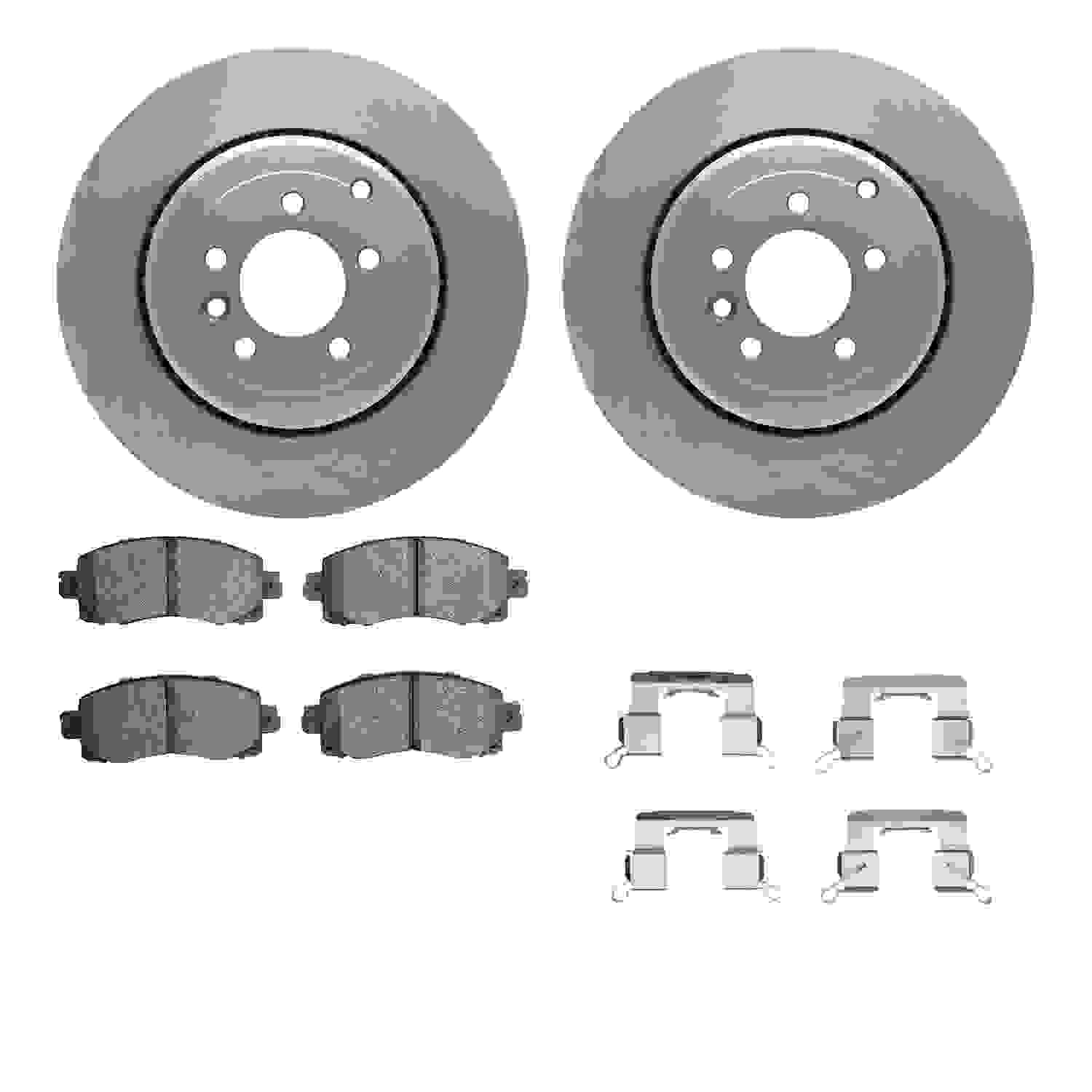 Dynamic Friction Company Disc Brake Kit 6512-13212