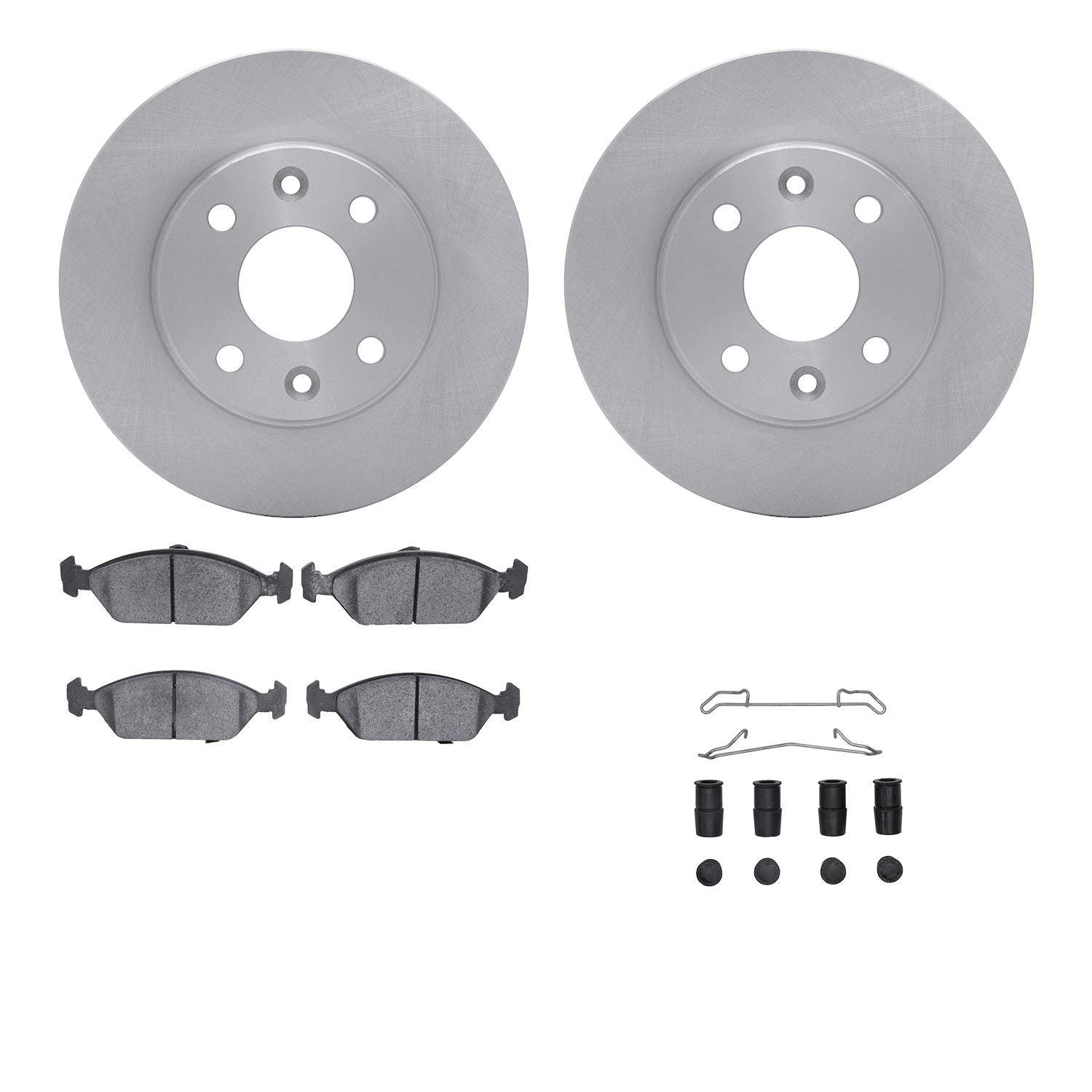 Dynamic Friction Company Disc Brake Kit 6512-21056