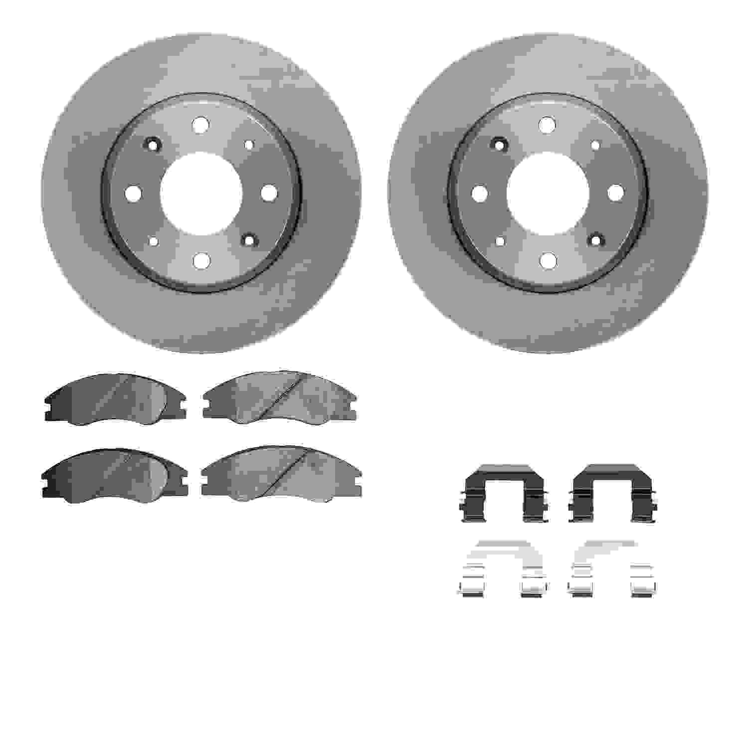 Dynamic Friction Company Disc Brake Kit 6512-21062