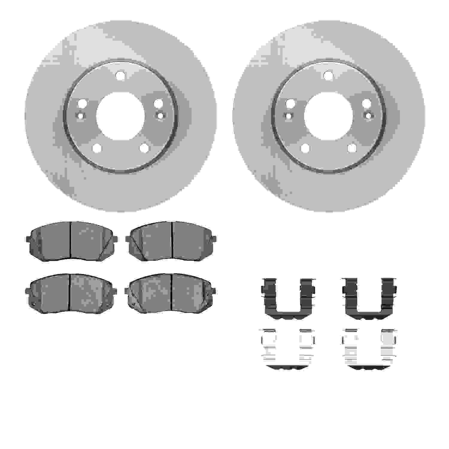 Dynamic Friction Company Disc Brake Kit 6512-21068