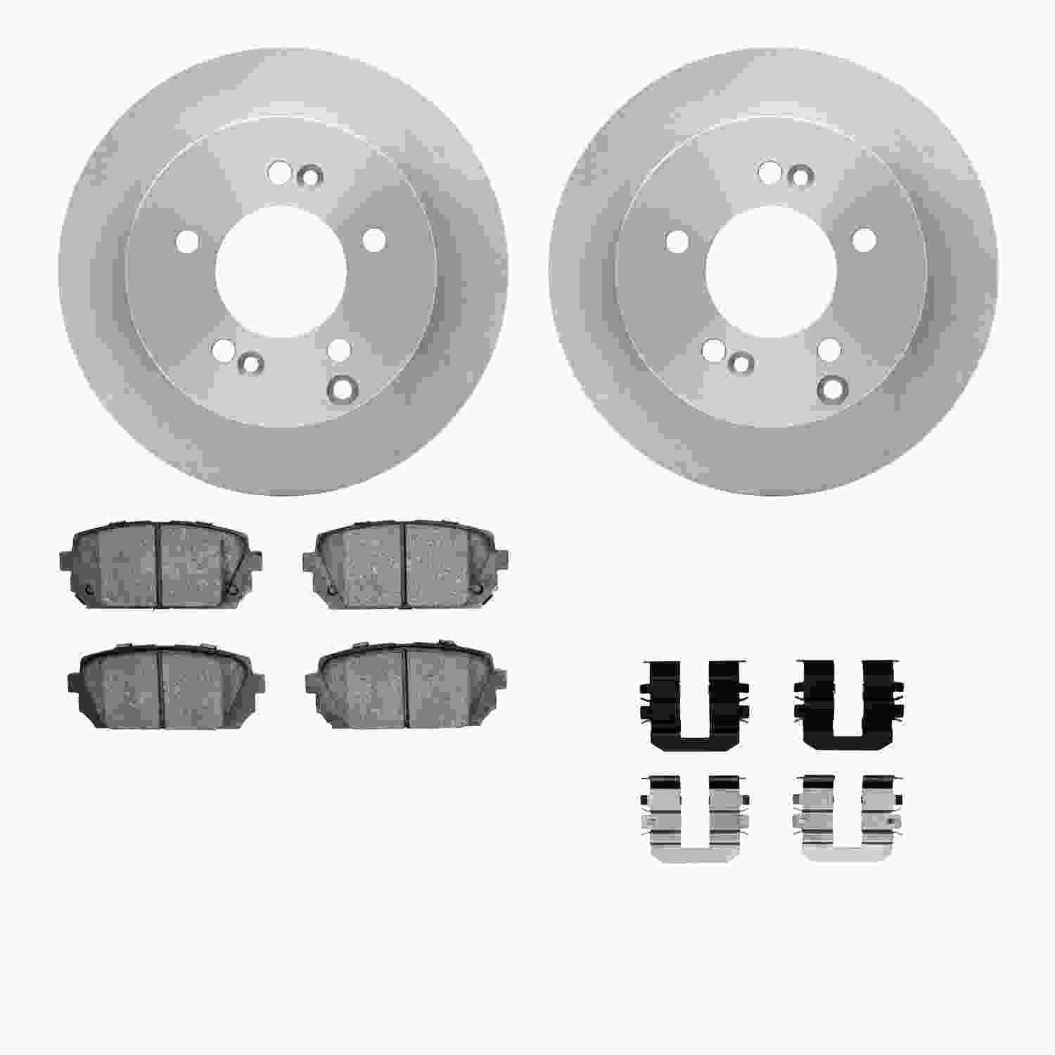 Dynamic Friction Company Disc Brake Kit 6512-21071