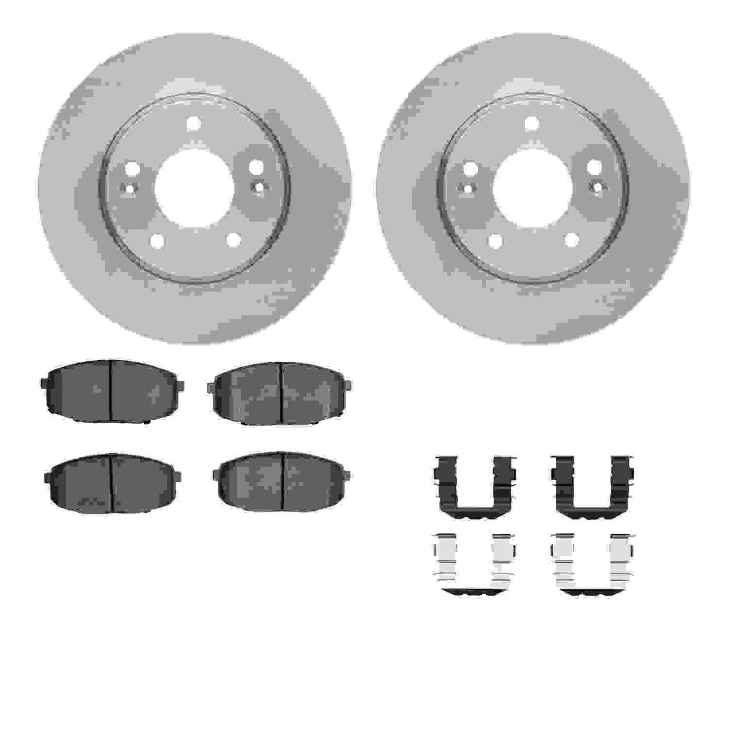 Dynamic Friction Company Disc Brake Kit 6512-21081