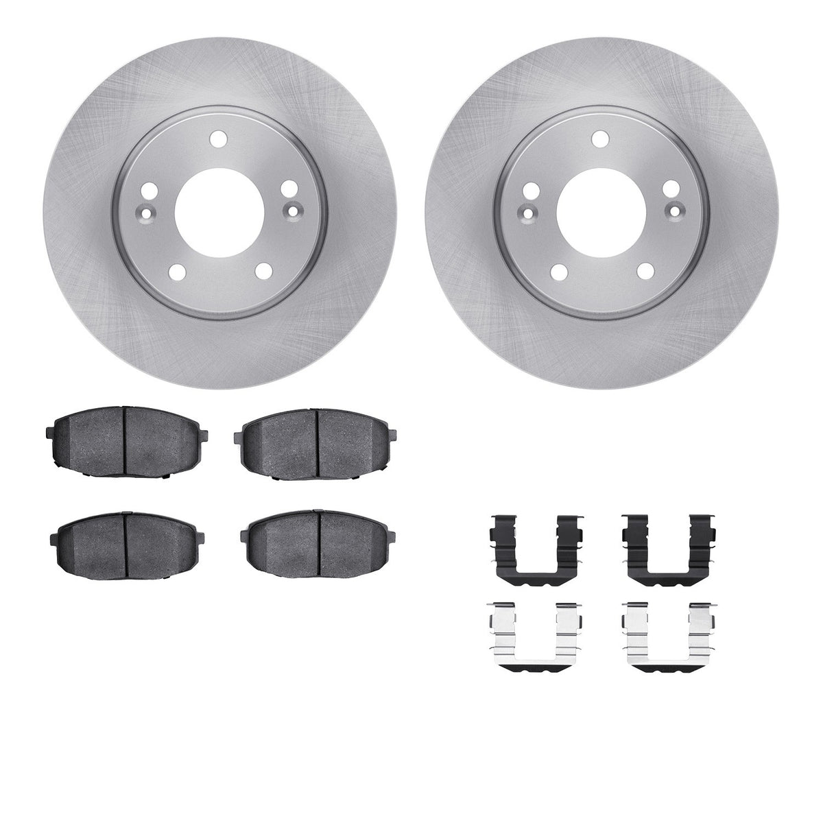 Dynamic Friction Company Disc Brake Kit 6512-21081
