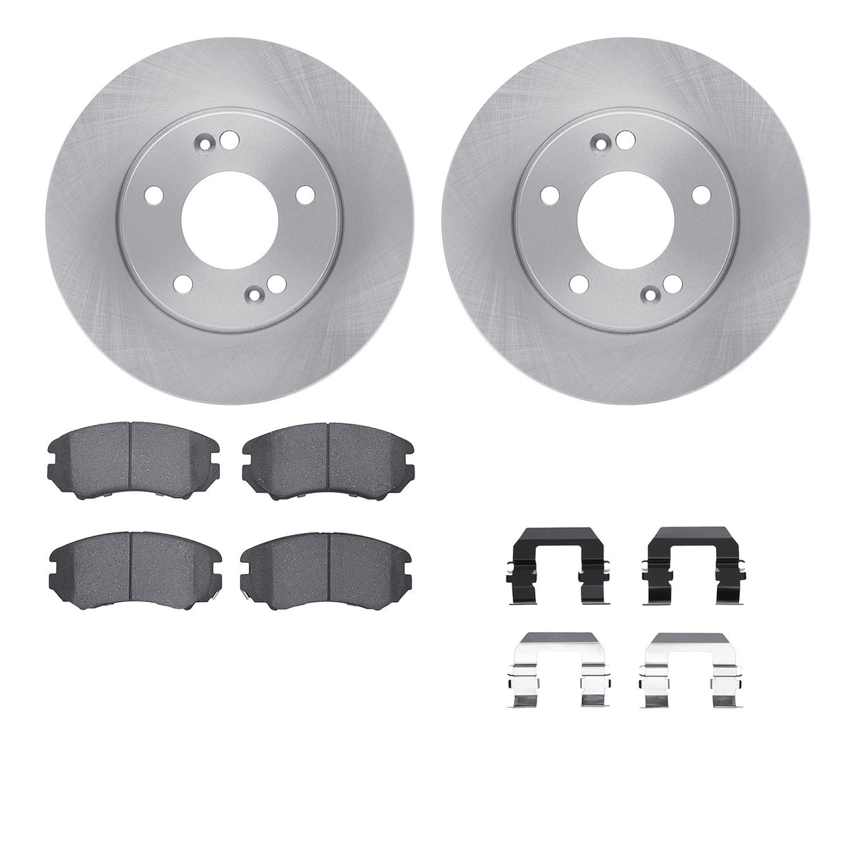 Dynamic Friction Company Disc Brake Kit 6512-21086