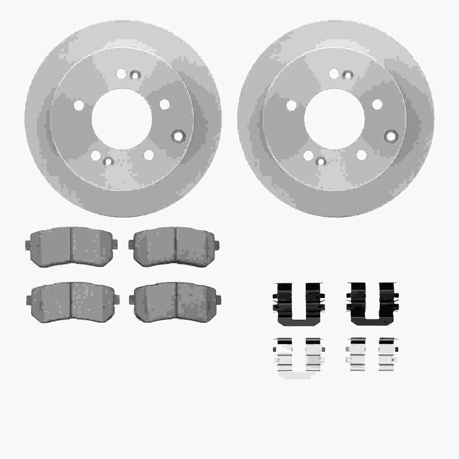 Dynamic Friction Company Disc Brake Kit 6512-21090