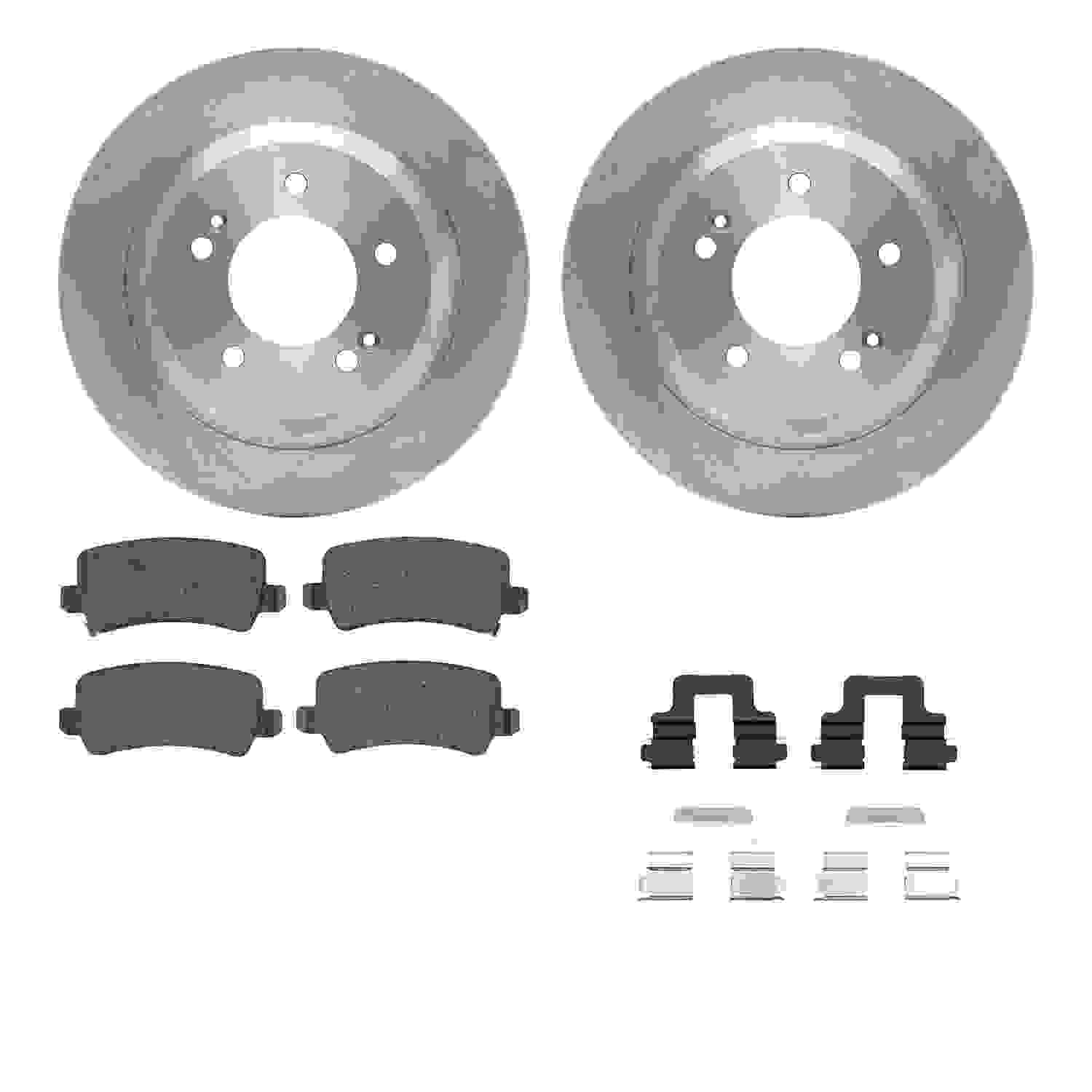 Dynamic Friction Company Disc Brake Kit 6512-21101