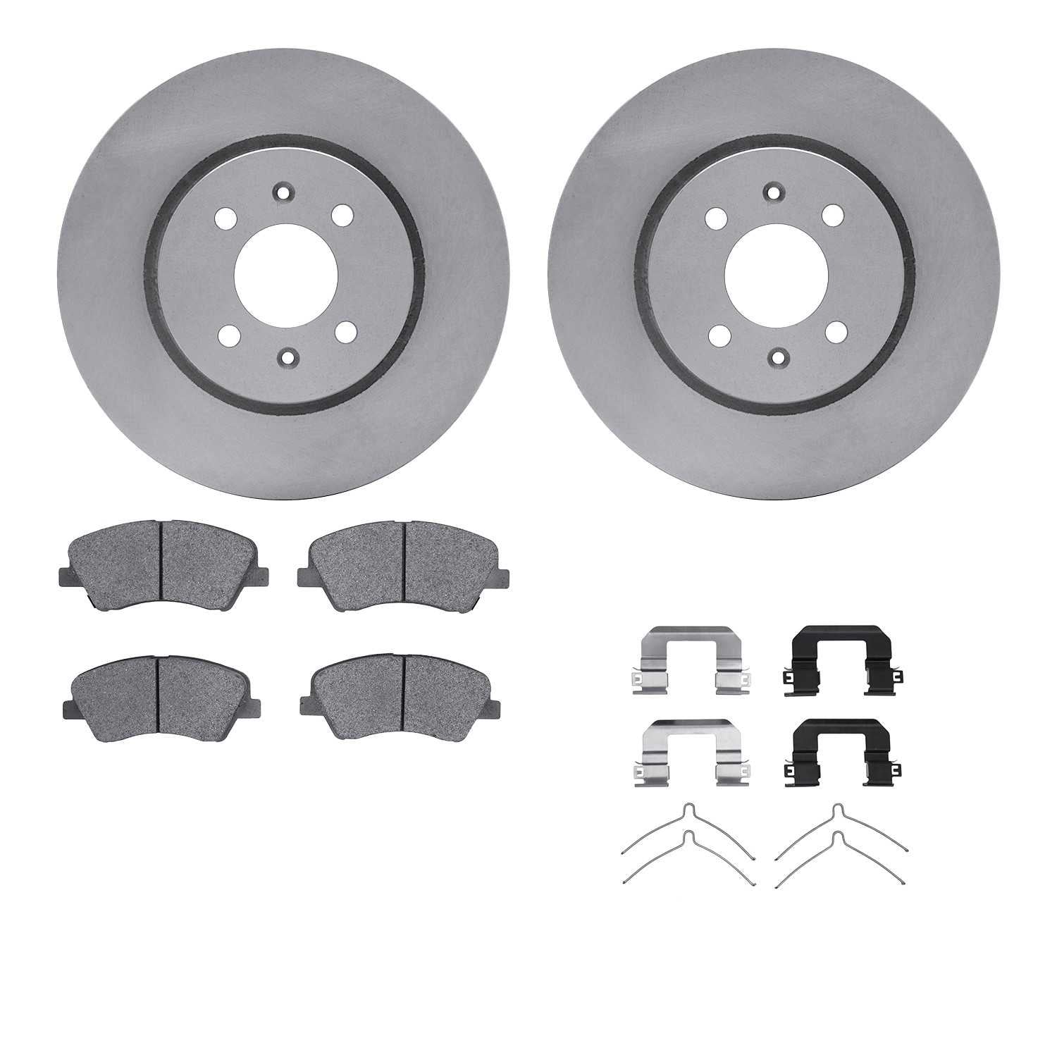 Dynamic Friction Company Disc Brake Kit 6512-21115