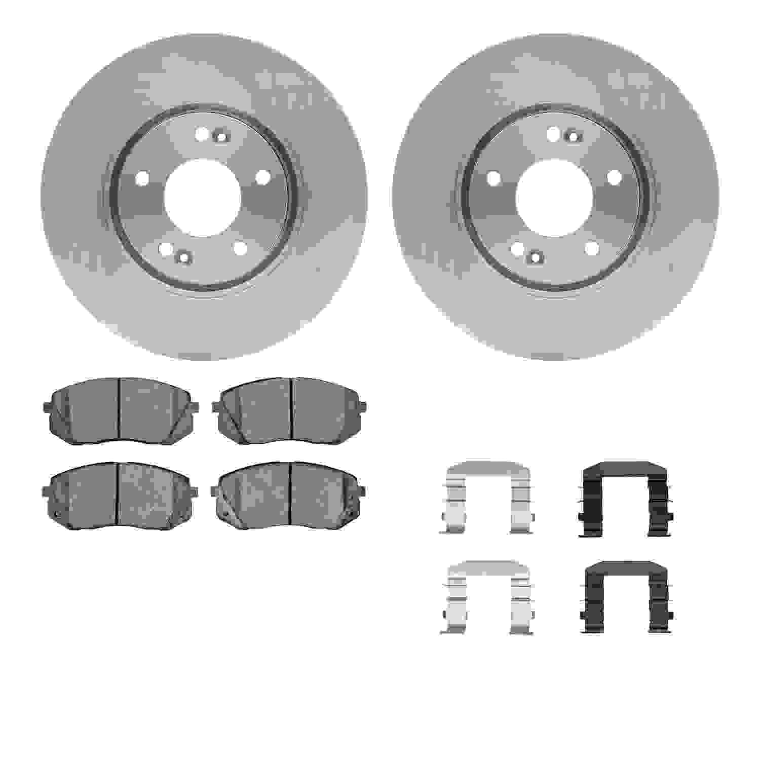 Dynamic Friction Company Disc Brake Kit 6512-21116