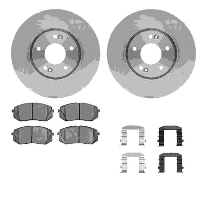Dynamic Friction Company Disc Brake Kit 6512-21116