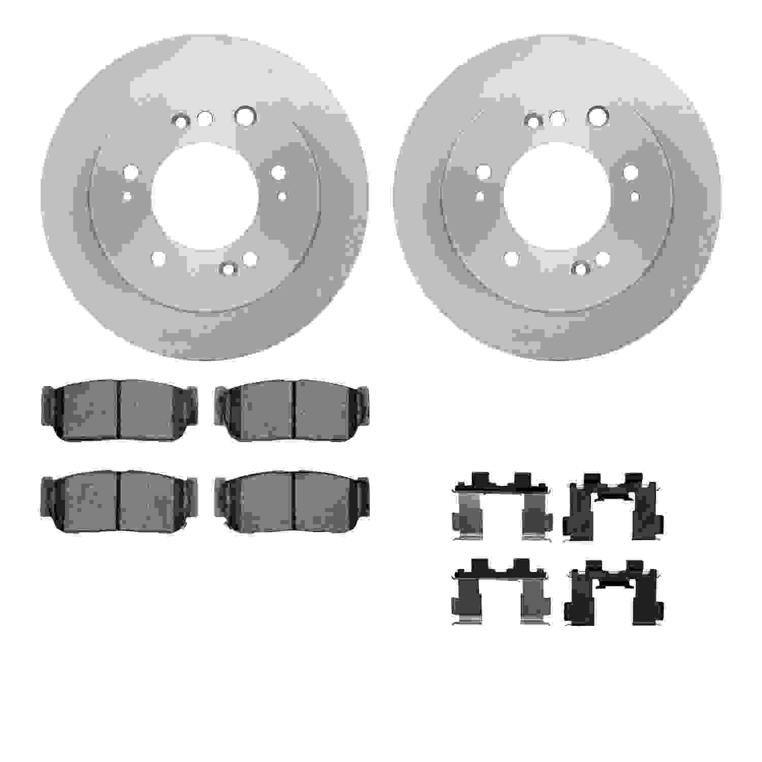 Dynamic Friction Company Disc Brake Kit 6512-21131