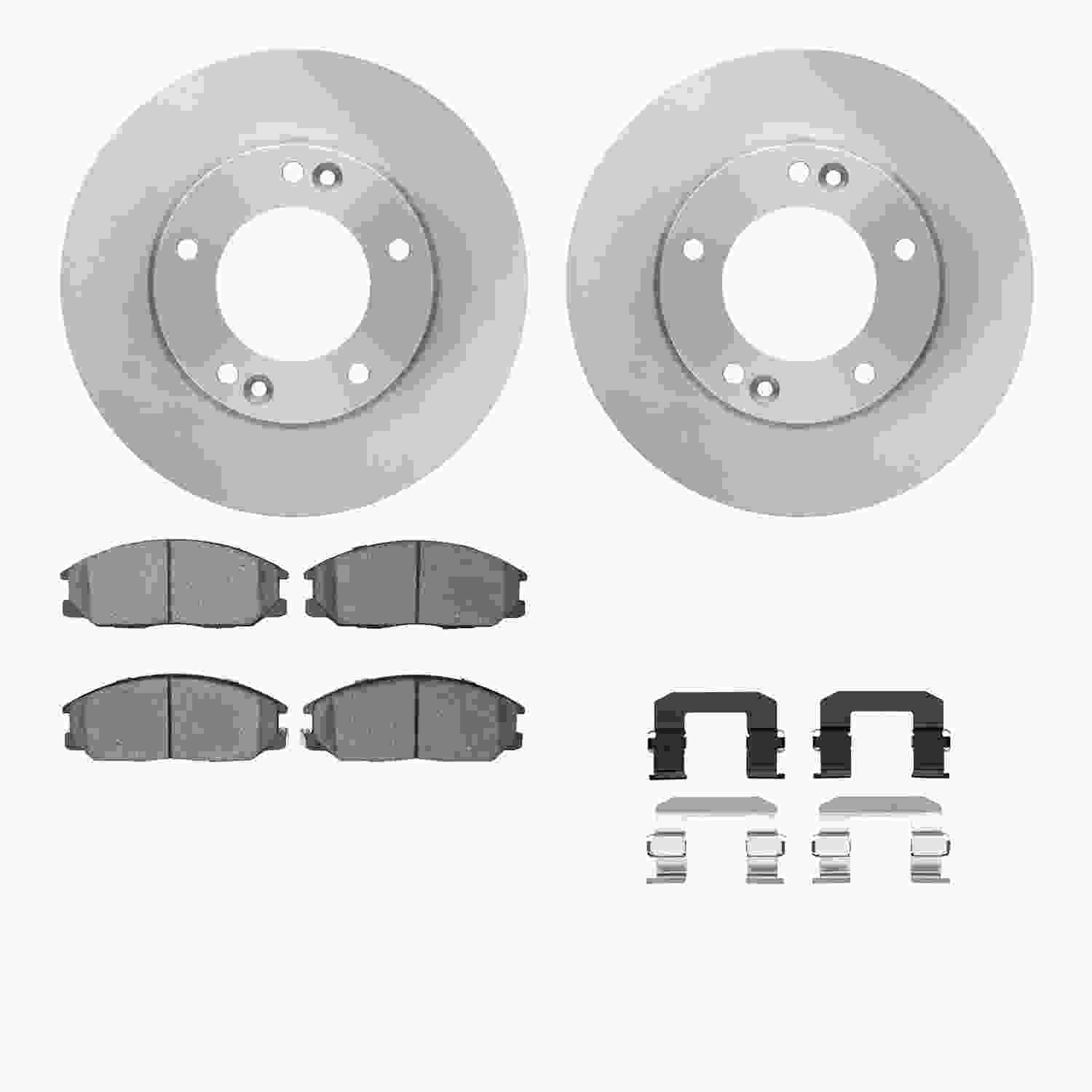 Dynamic Friction Company Disc Brake Kit 6512-21146