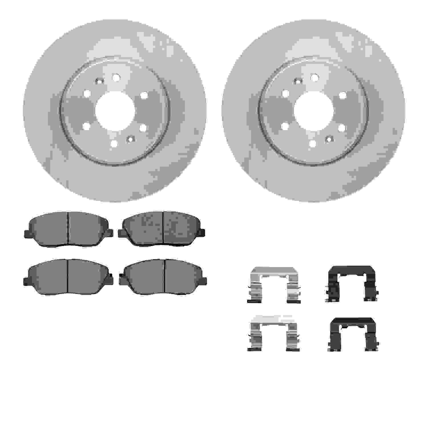 Dynamic Friction Company Disc Brake Kit 6512-21155