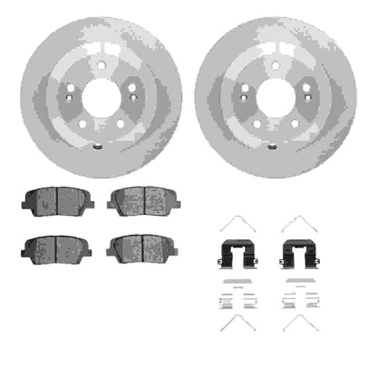 Dynamic Friction Company Disc Brake Kit 6512-21158