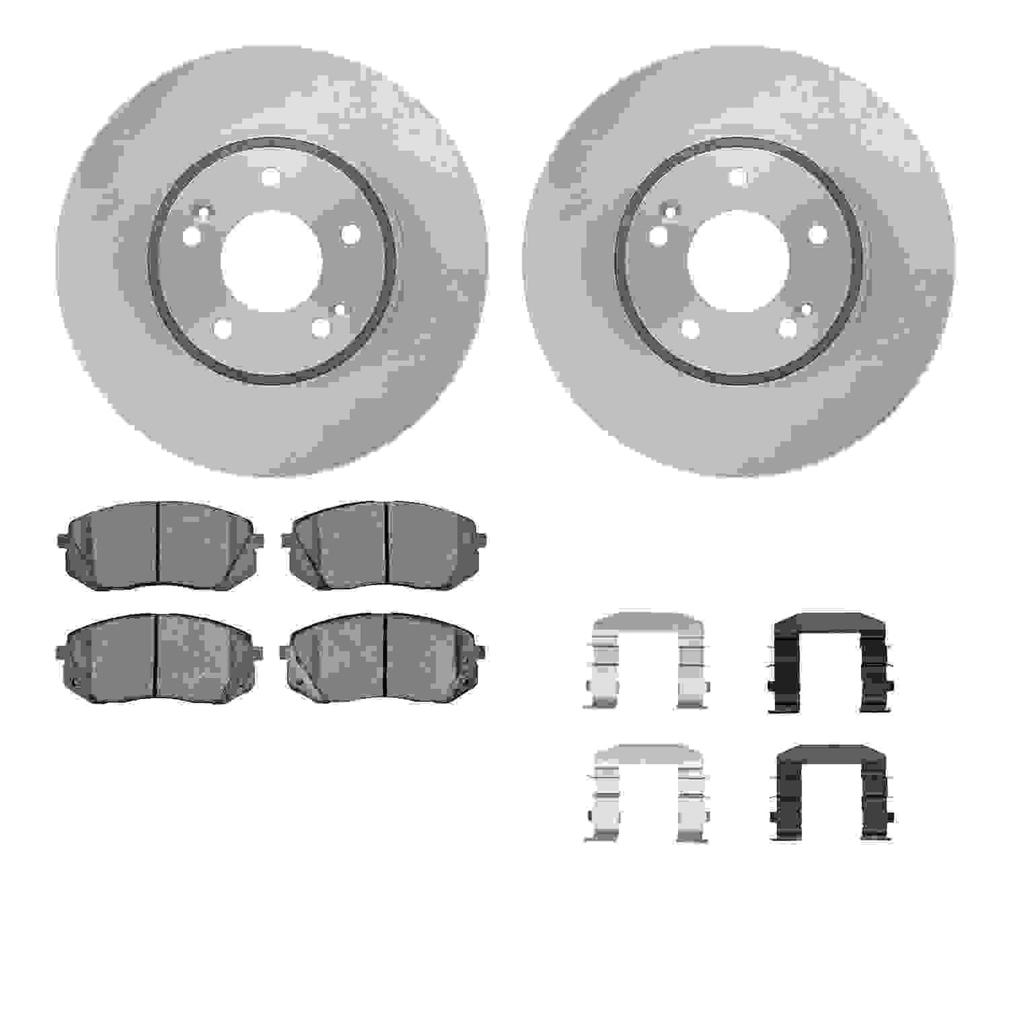 Dynamic Friction Company Disc Brake Kit 6512-21167