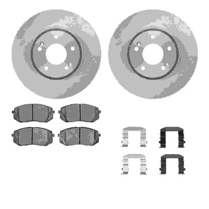 Dynamic Friction Company Disc Brake Kit 6512-21167