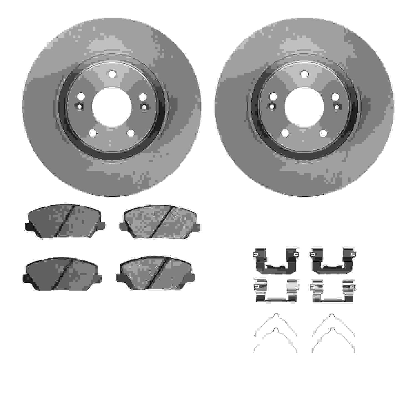 Dynamic Friction Company Disc Brake Kit 6512-21176
