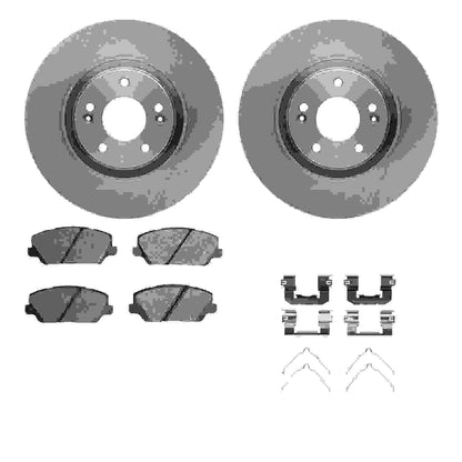 Dynamic Friction Company Disc Brake Kit 6512-21176