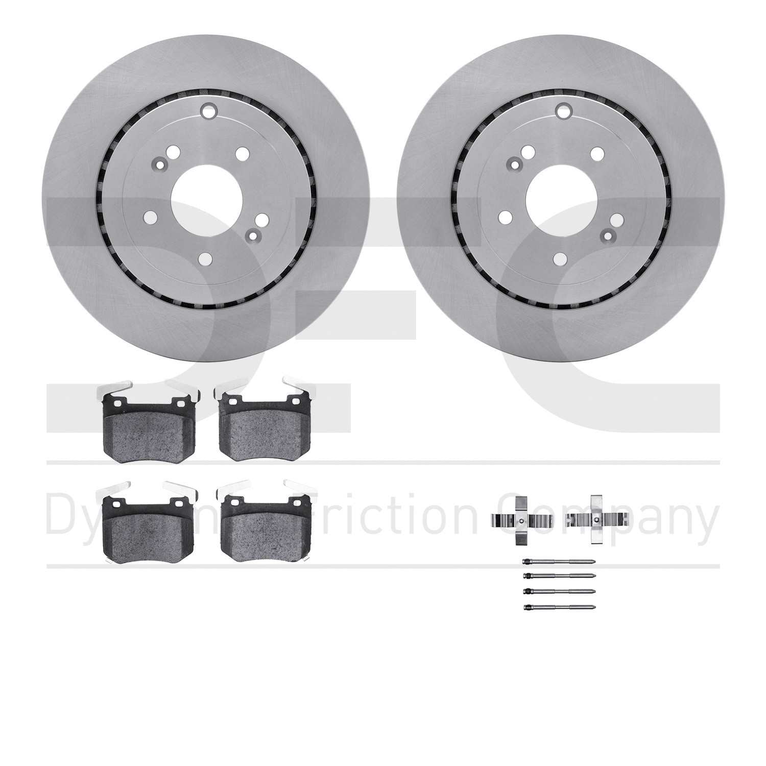 Dynamic Friction Company Disc Brake Kit 6512-21193