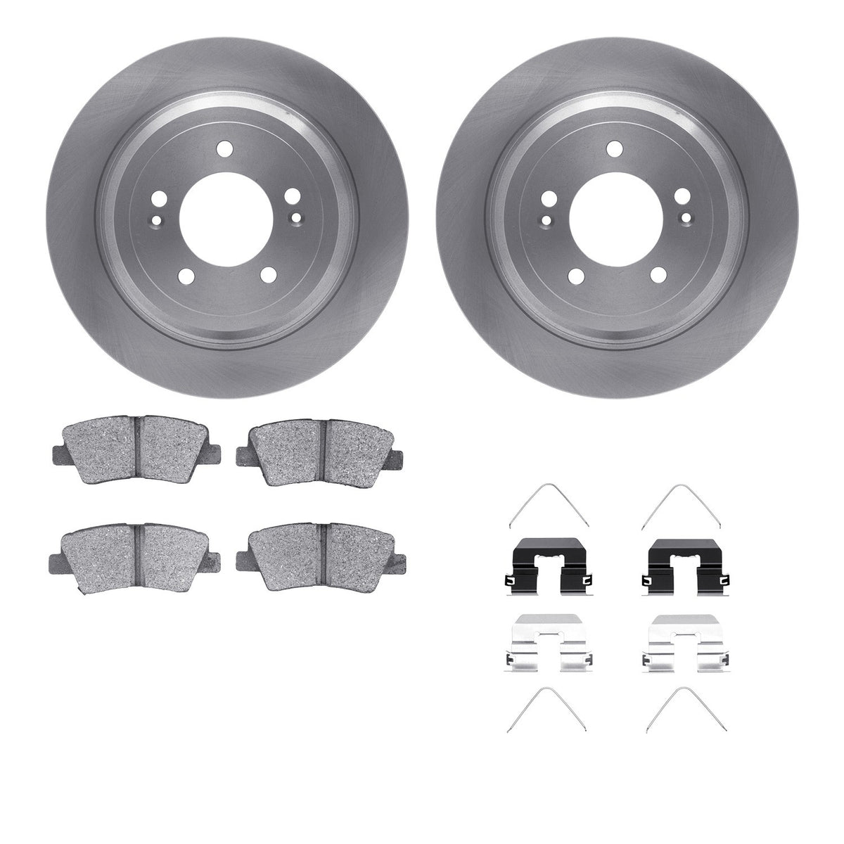 Dynamic Friction Company Disc Brake Kit 6512-21200