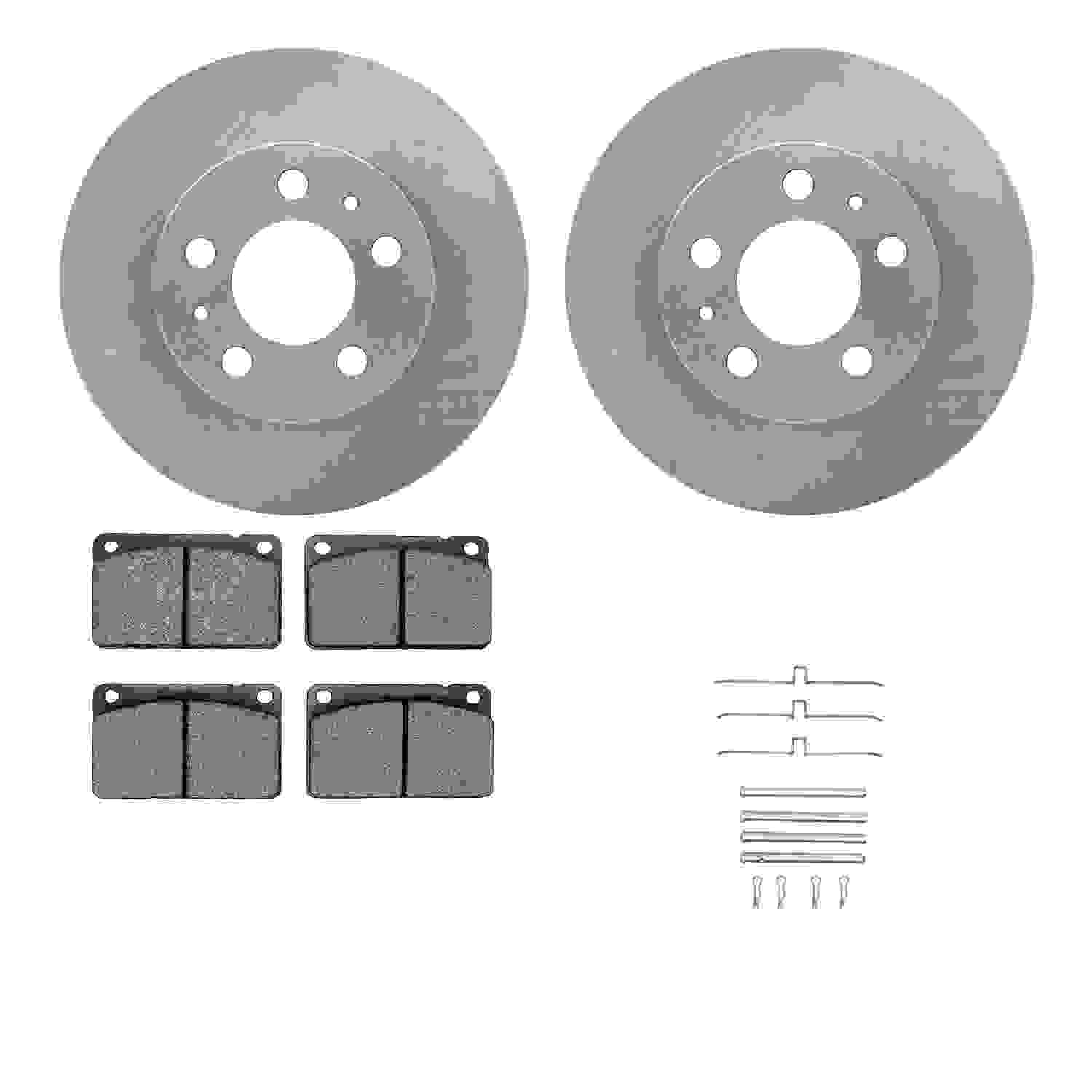 Dynamic Friction Company Disc Brake Kit 6512-27060