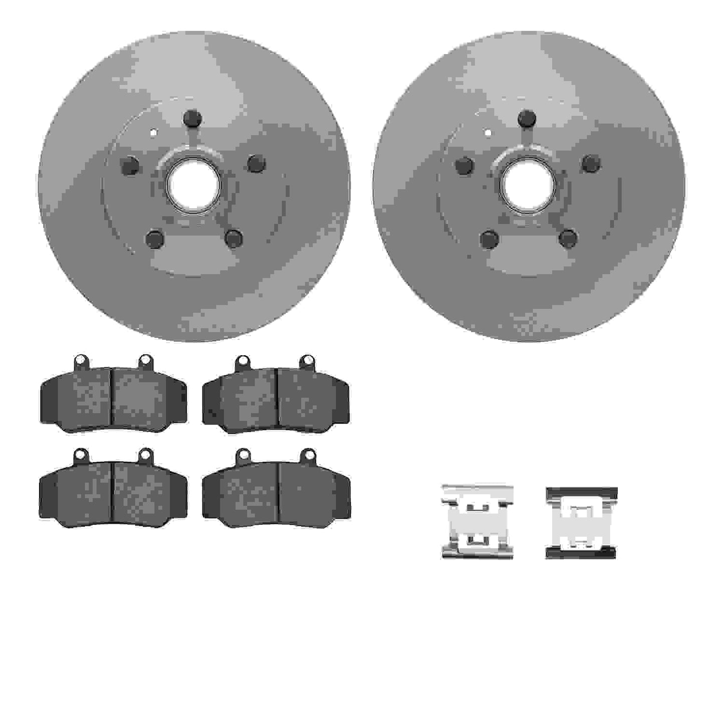 Dynamic Friction Company Disc Brake Kit 6512-27071