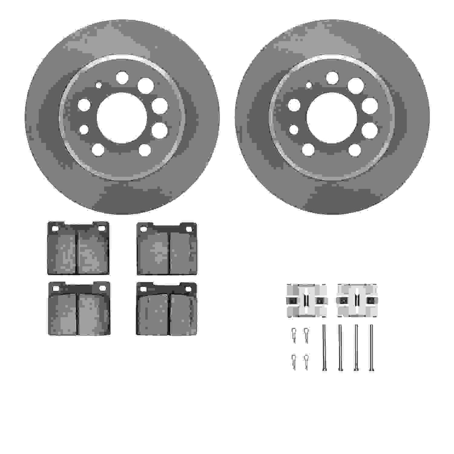 Dynamic Friction Company Disc Brake Kit 6512-27129