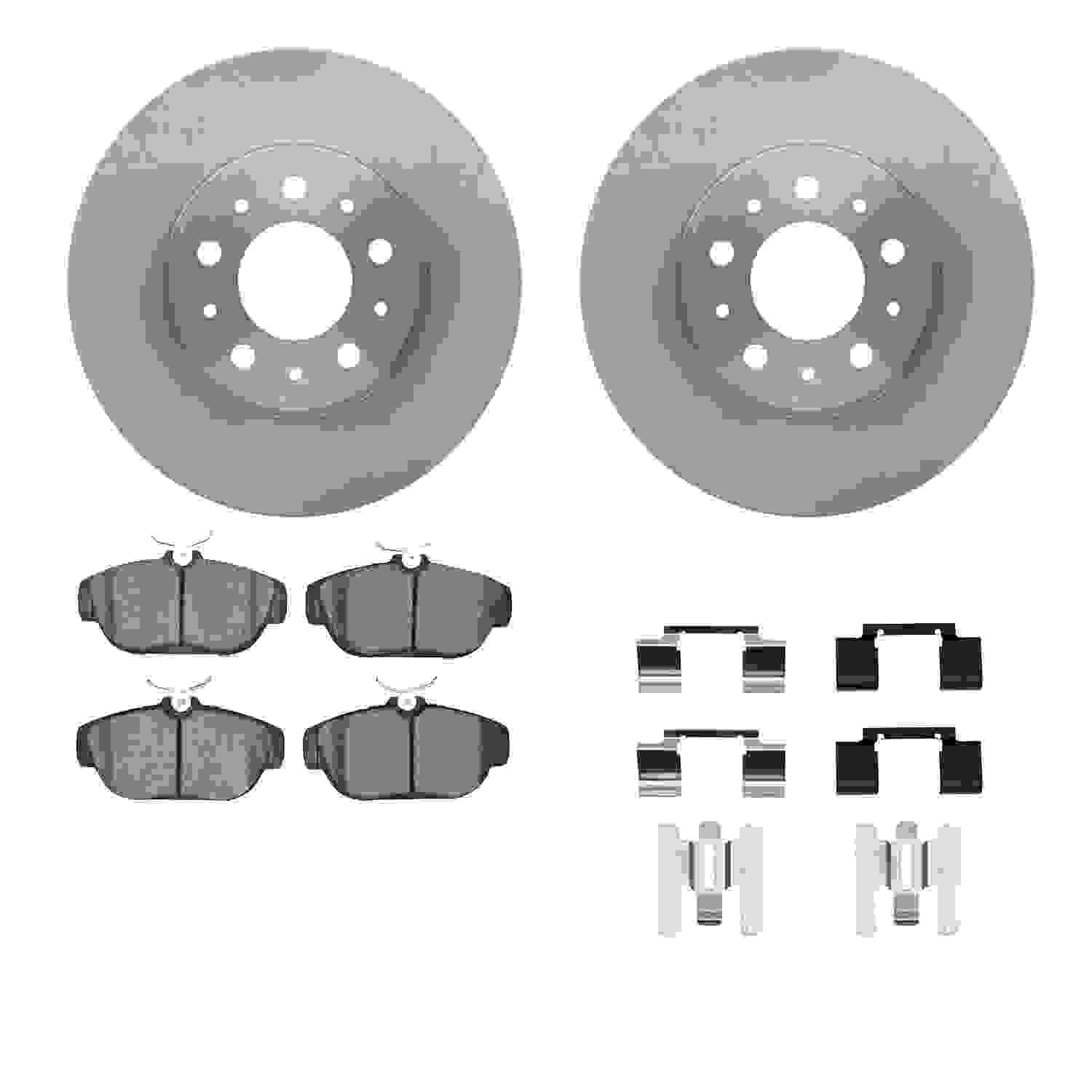 Dynamic Friction Company Disc Brake Kit 6512-27157