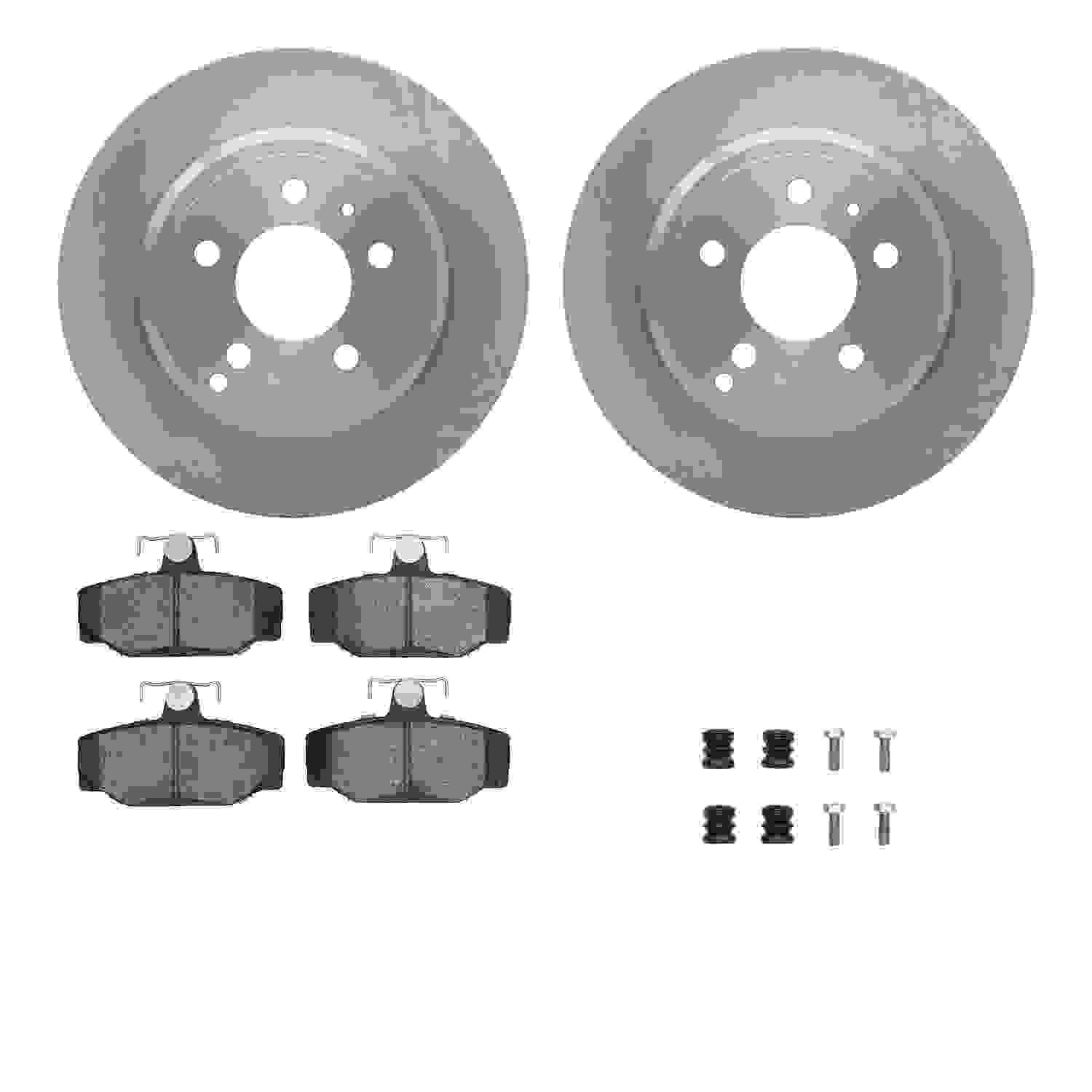 Dynamic Friction Company Disc Brake Kit 6512-27179