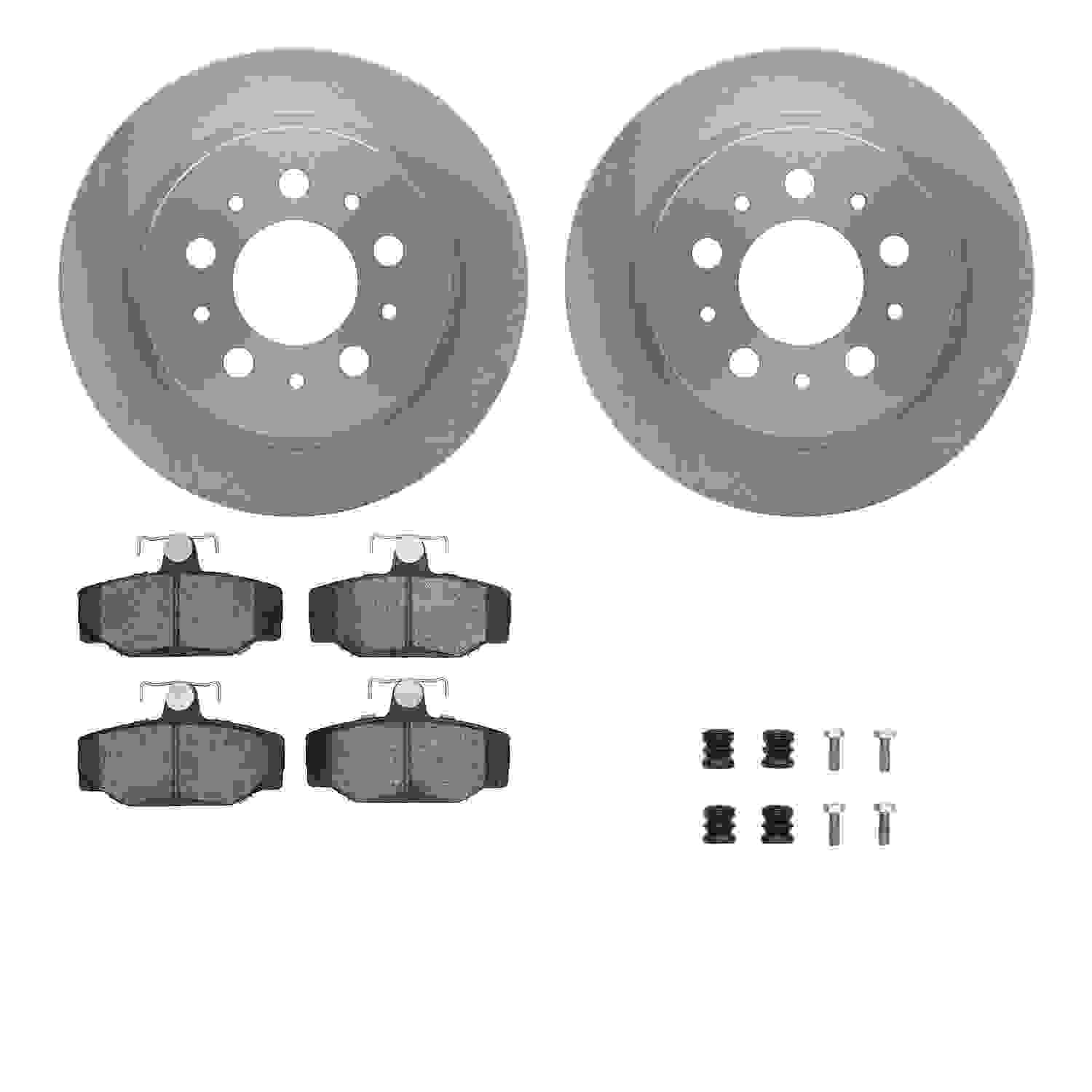 Dynamic Friction Company Disc Brake Kit 6512-27184