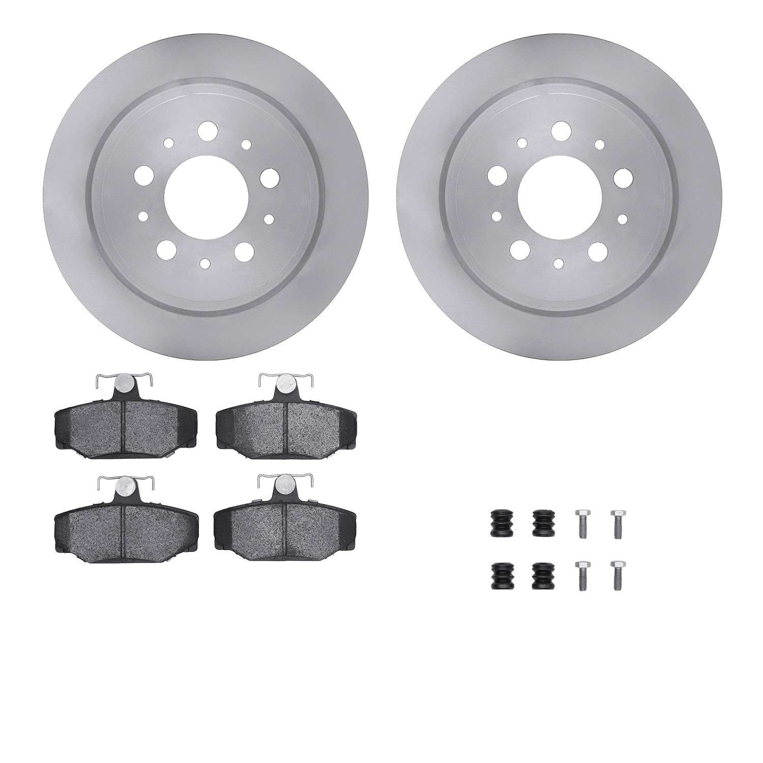 Dynamic Friction Company Disc Brake Kit 6512-27187