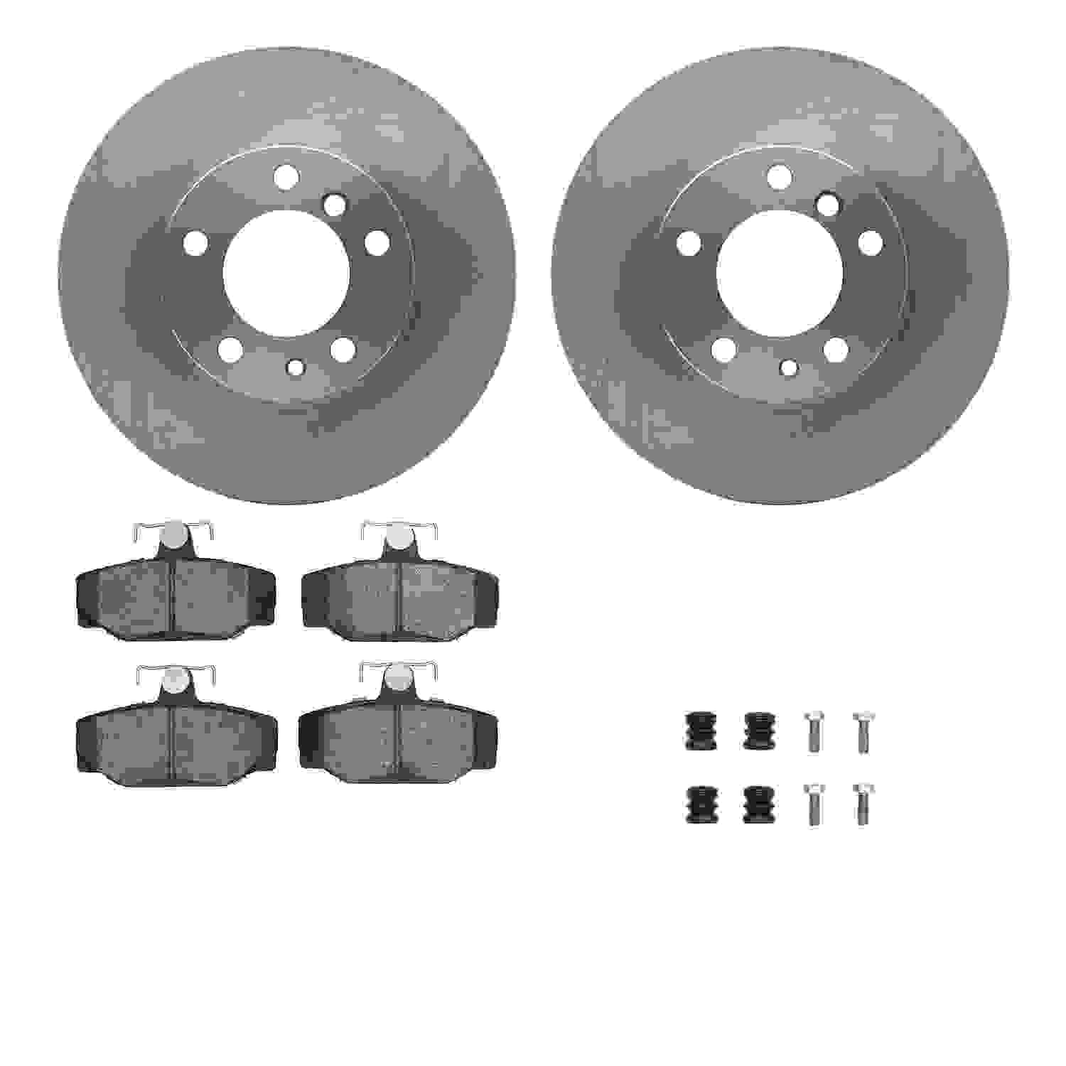 Dynamic Friction Company Disc Brake Kit 6512-27196