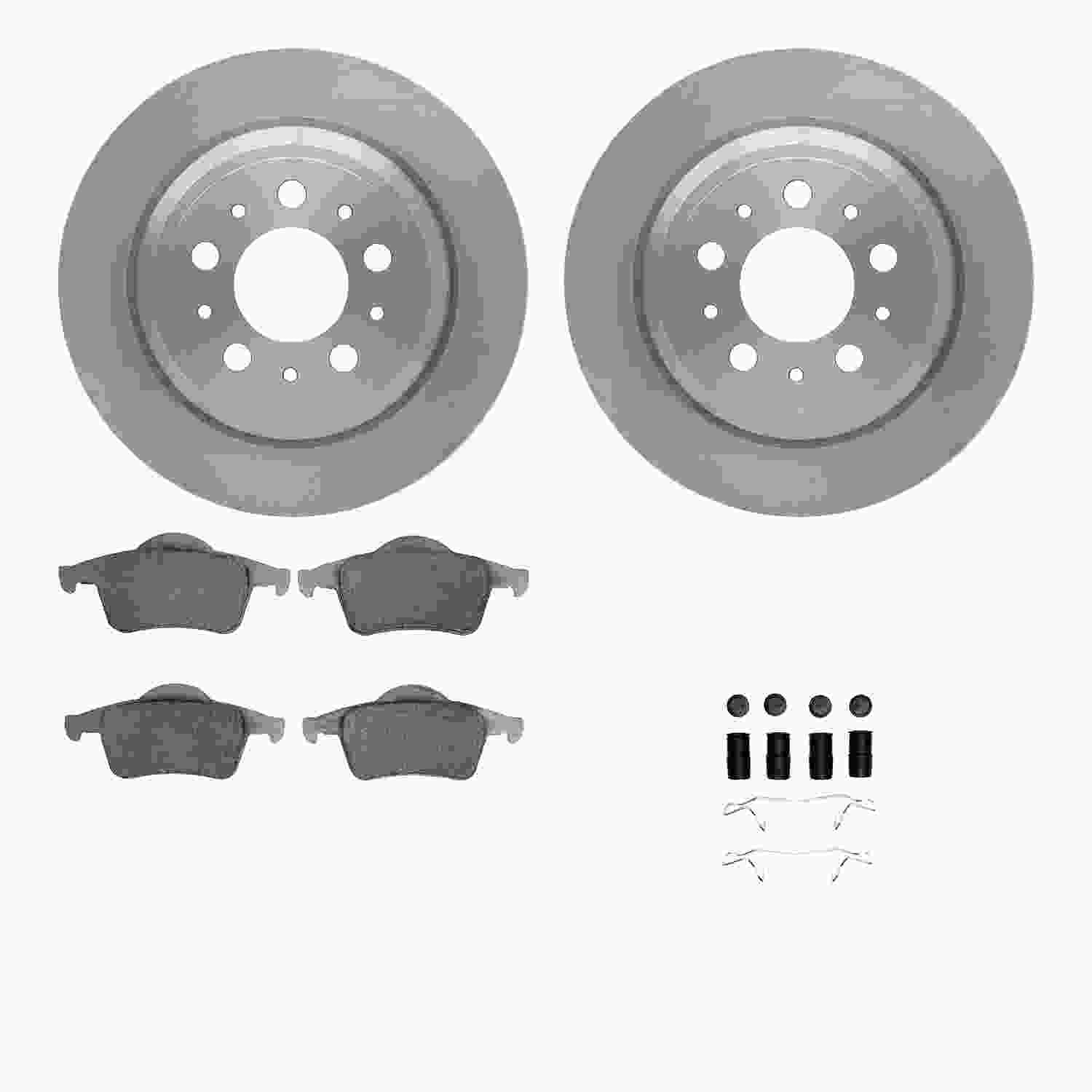 Dynamic Friction Company Disc Brake Kit 6512-27208