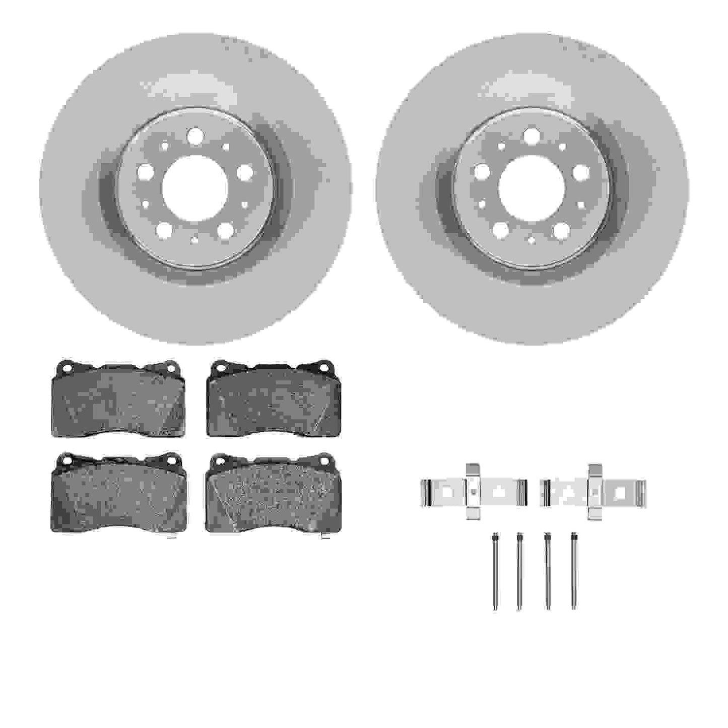 Dynamic Friction Company Disc Brake Kit 6512-27216