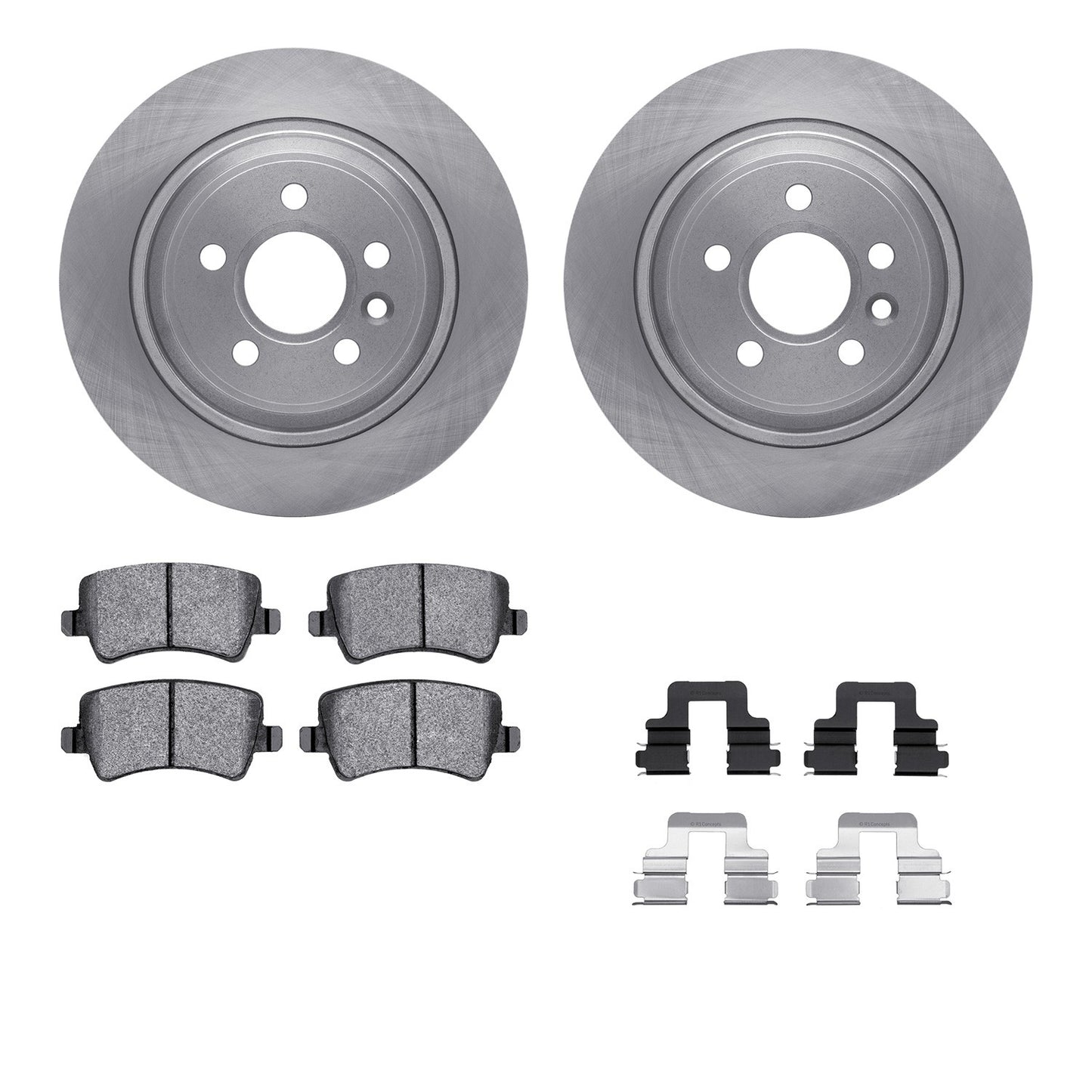Dynamic Friction Company Disc Brake Kit 6512-27244