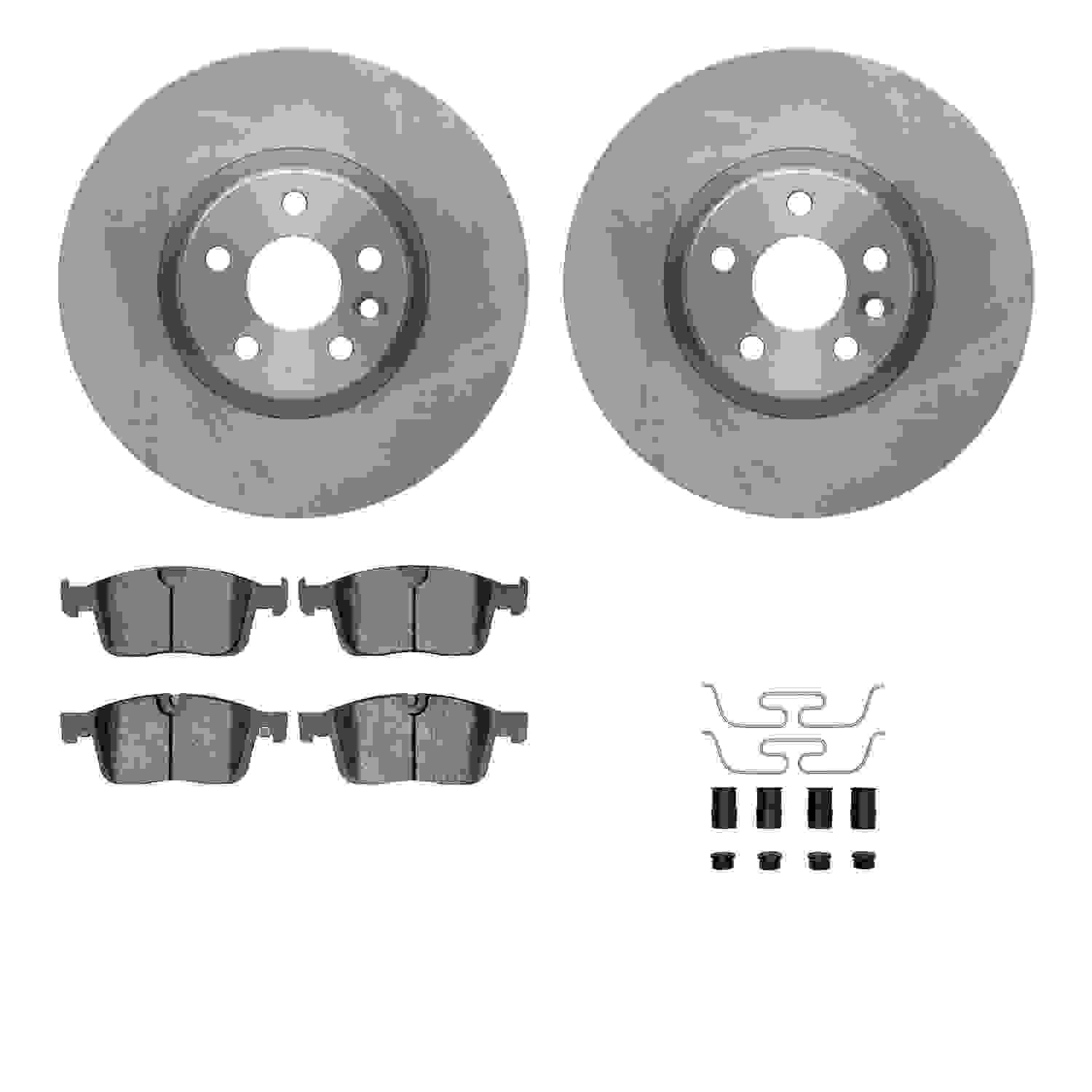Dynamic Friction Company Disc Brake Kit 6512-27334