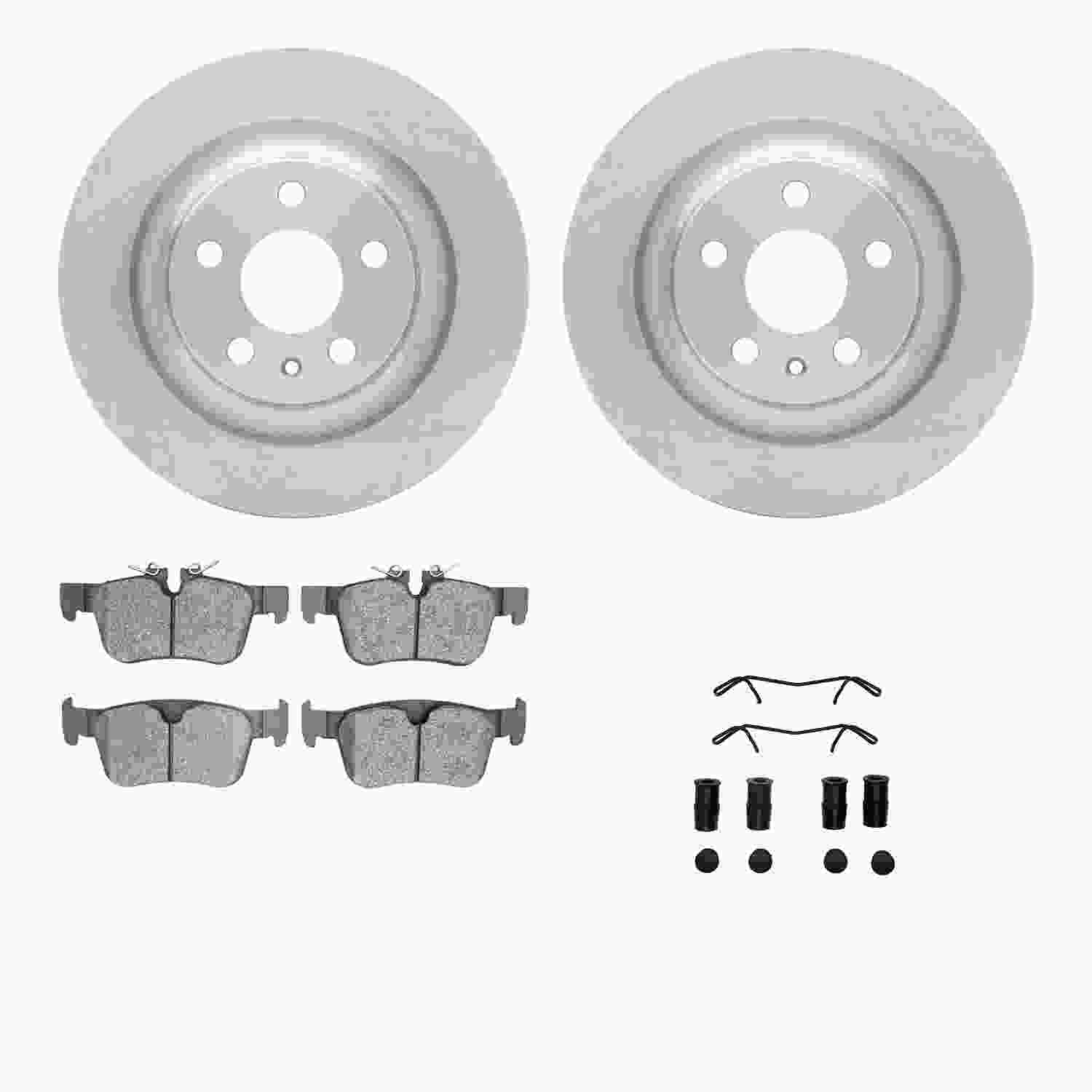 Dynamic Friction Company Disc Brake Kit 6512-27342