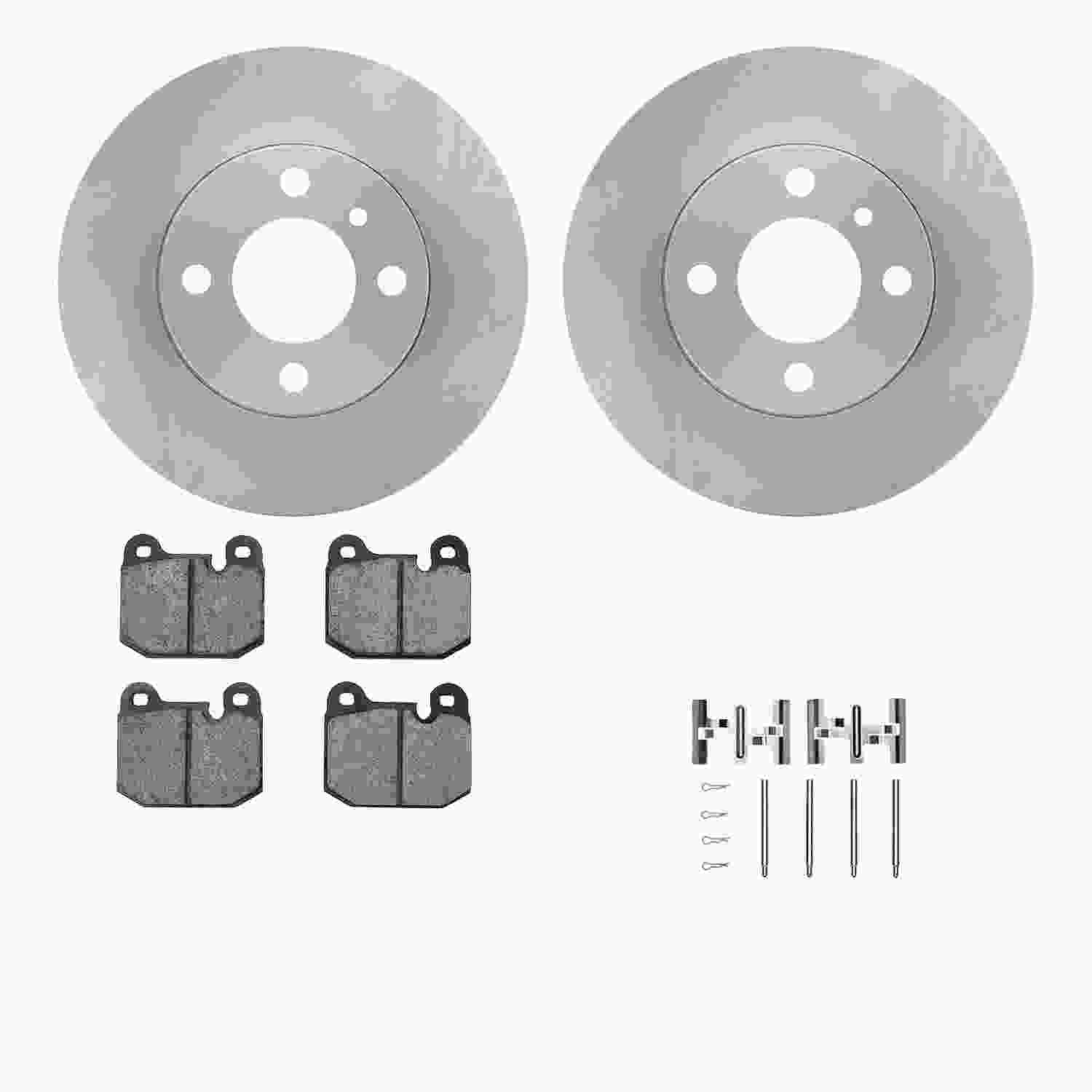 Dynamic Friction Company Disc Brake Kit 6512-31162