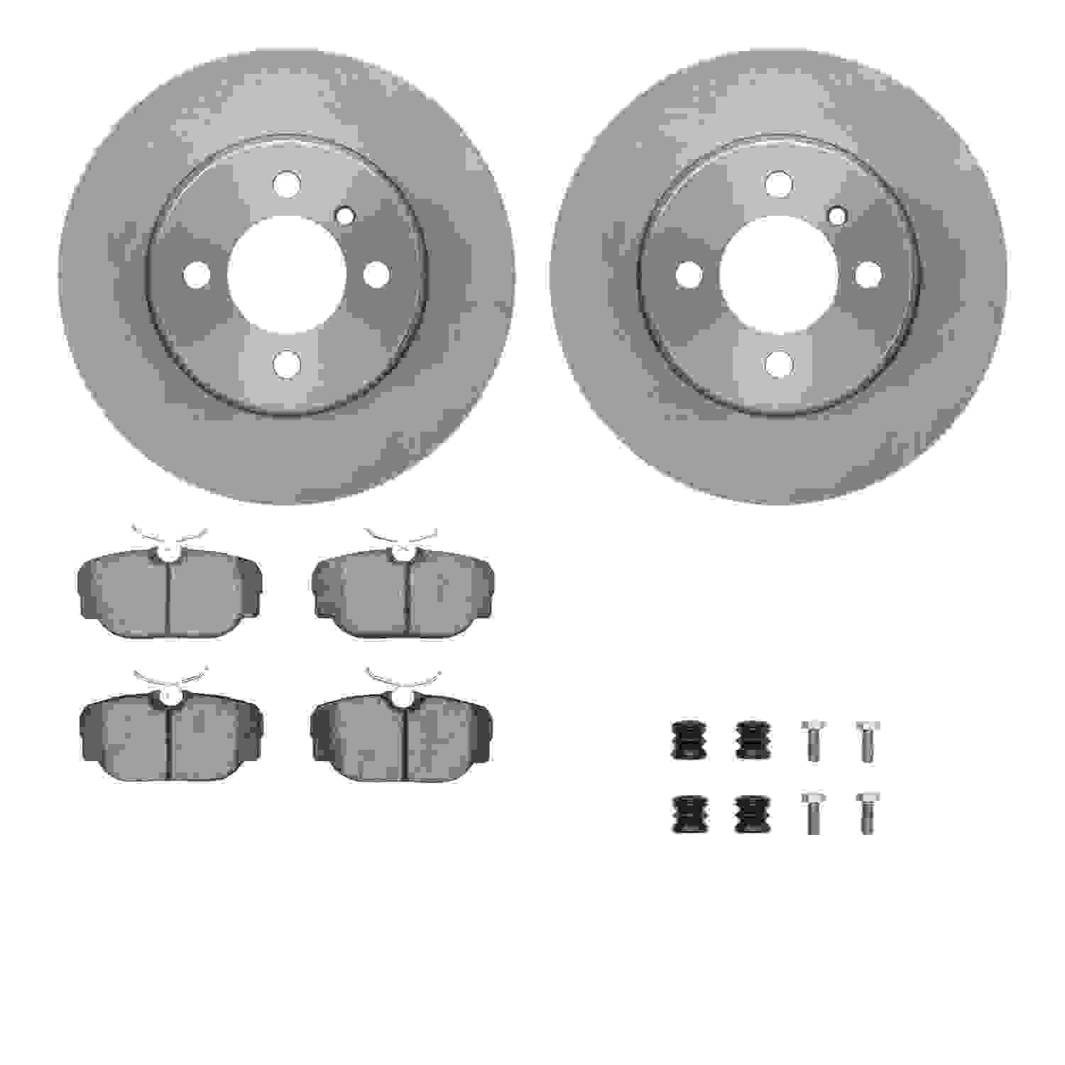 Dynamic Friction Company Disc Brake Kit 6512-31173