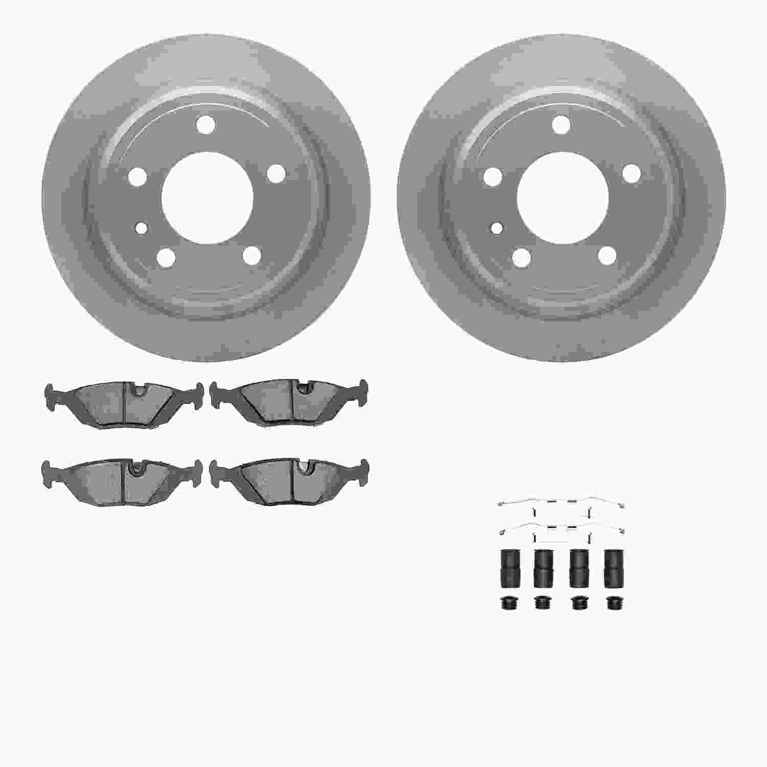 Dynamic Friction Company Disc Brake Kit 6512-31188