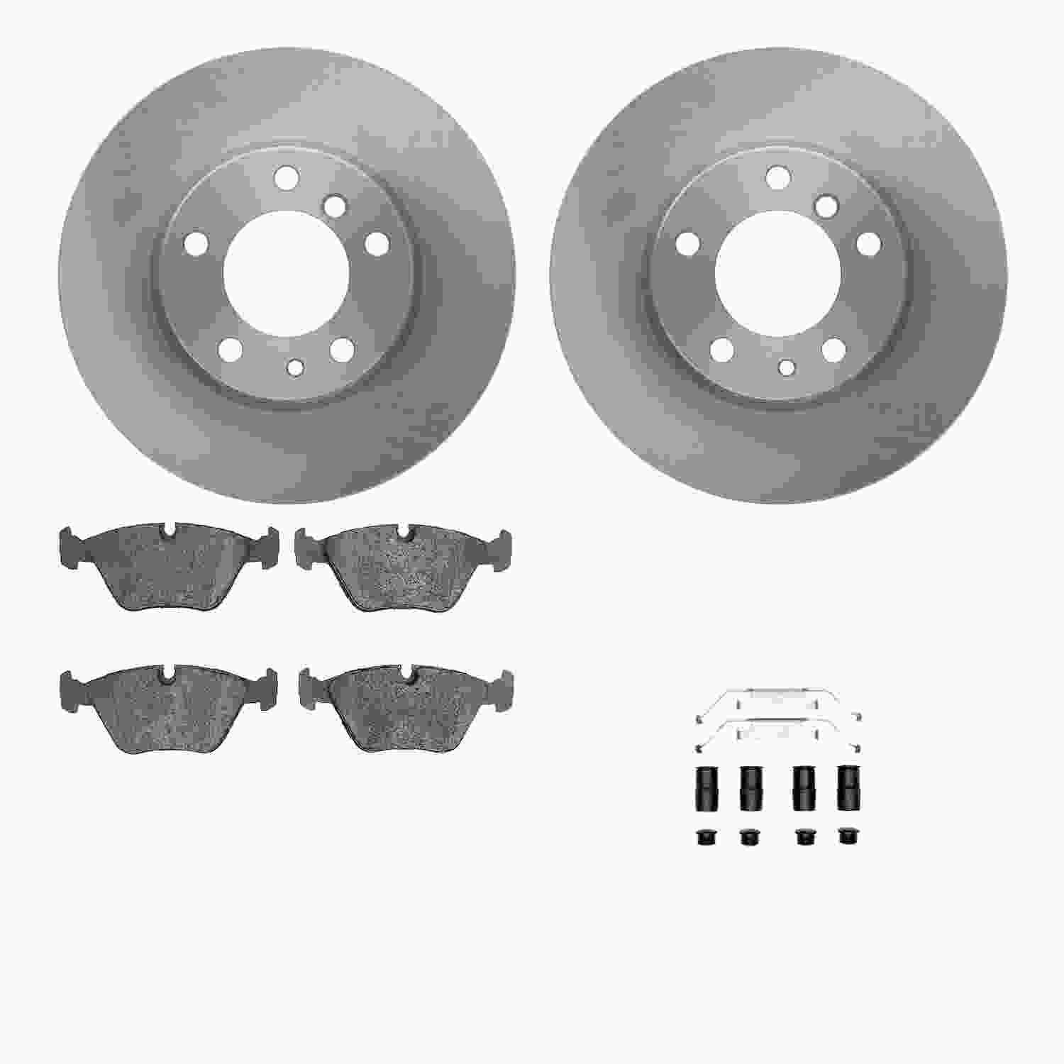 Dynamic Friction Company Disc Brake Kit 6512-31212