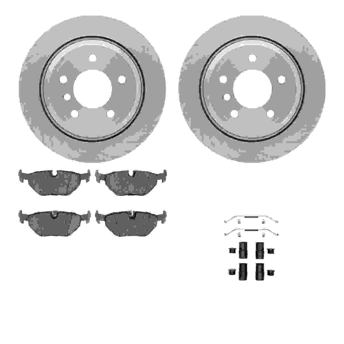 Dynamic Friction Company Disc Brake Kit 6512-31300