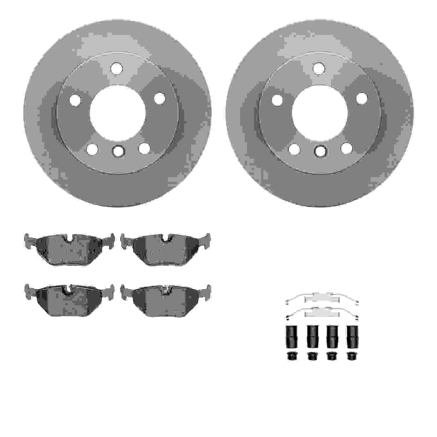 Dynamic Friction Company Disc Brake Kit 6512-31304