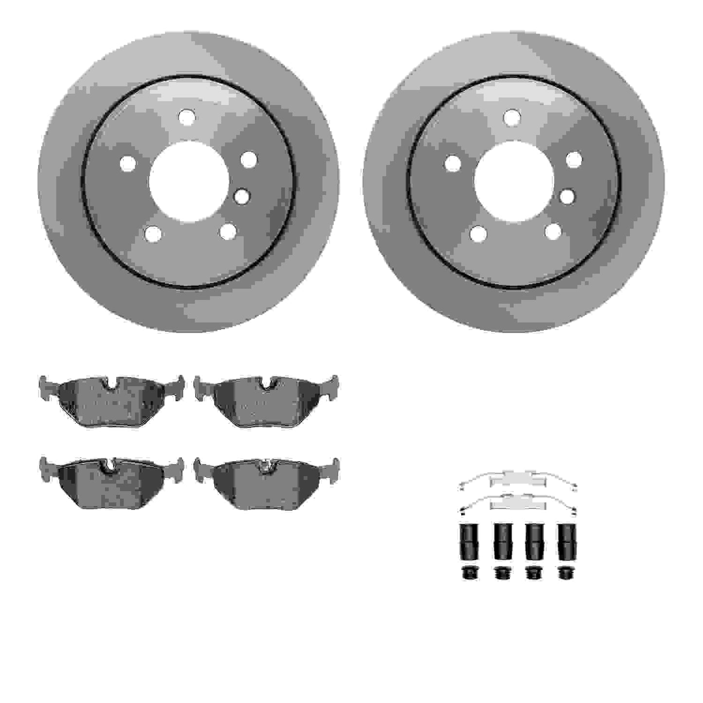 Dynamic Friction Company Disc Brake Kit 6512-31340