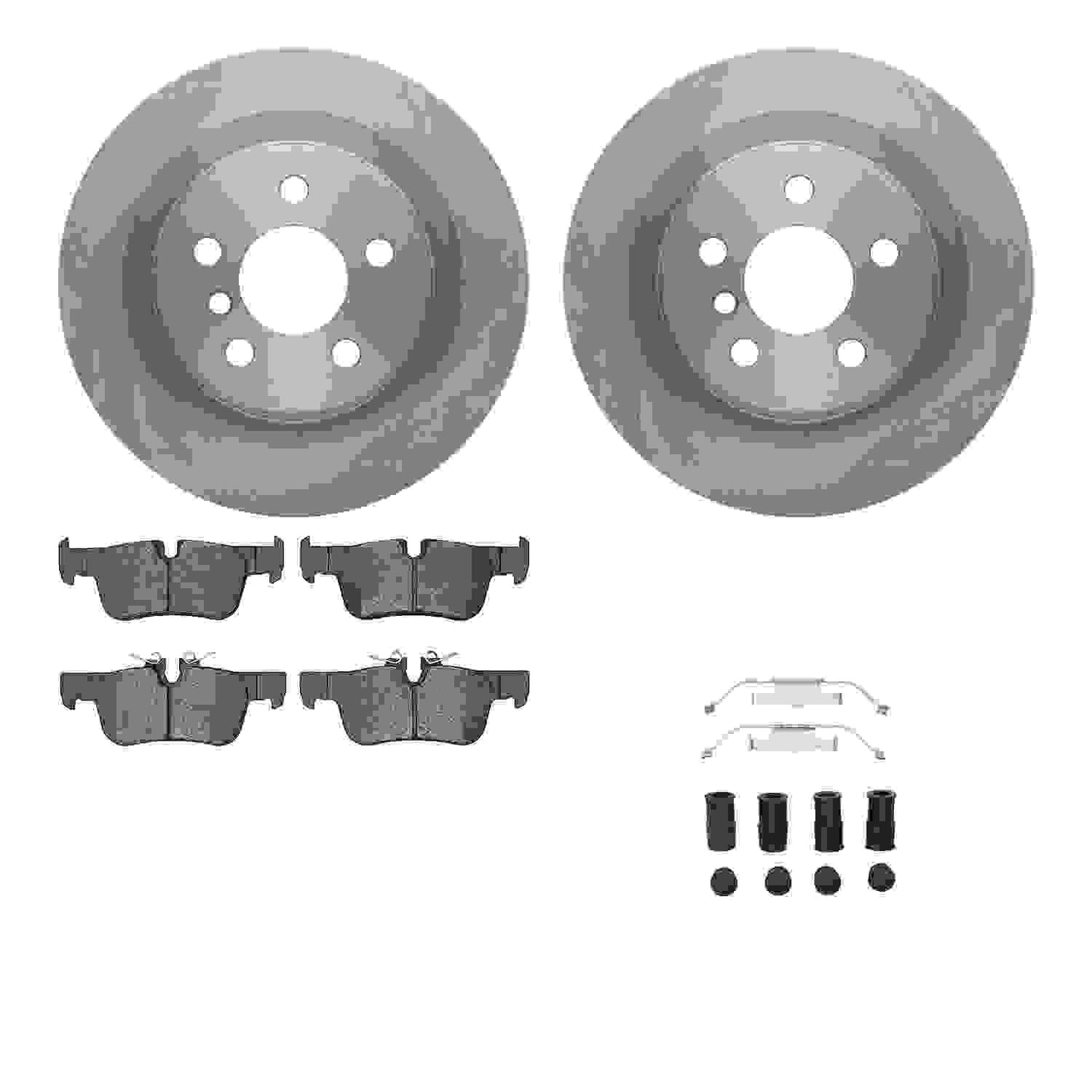 Dynamic Friction Company Disc Brake Kit 6512-31717
