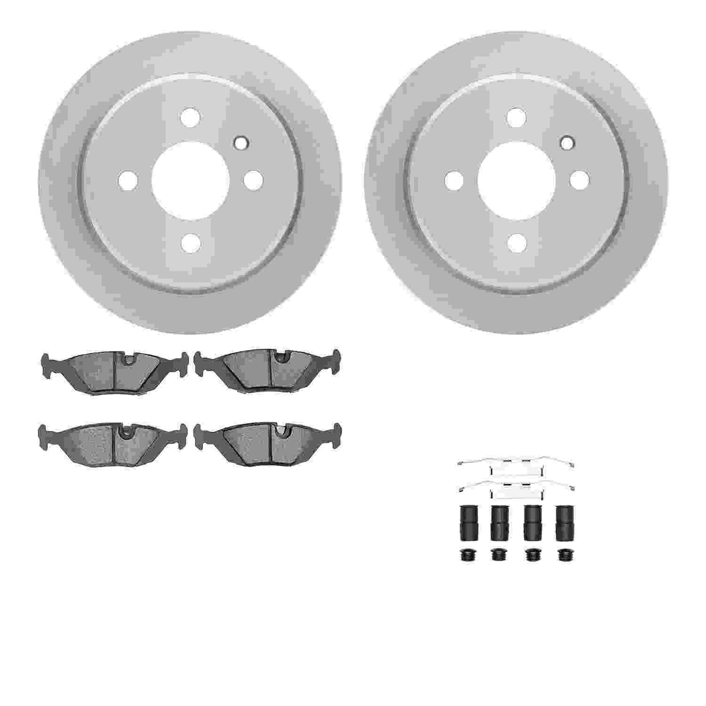 Dynamic Friction Company Disc Brake Kit 6512-31727