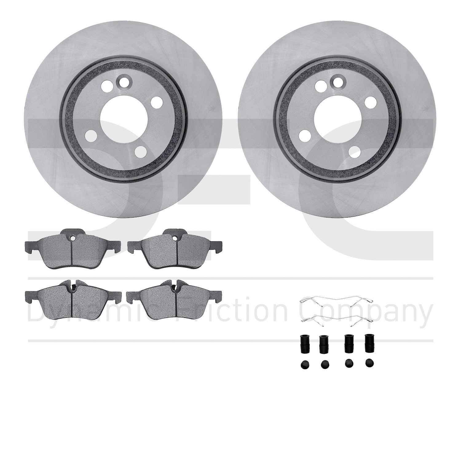 Dynamic Friction Company Disc Brake Kit 6512-32028